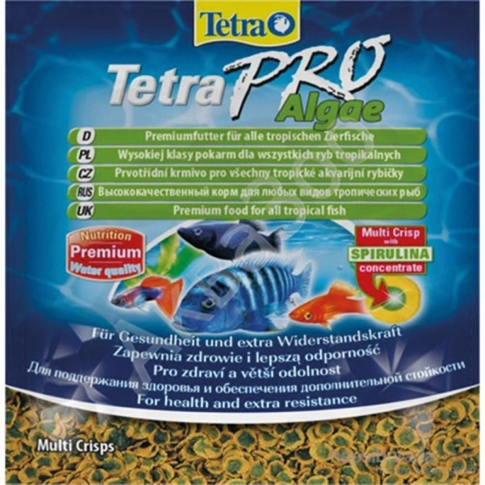 Tetra Pro Algae Crisps Otçul Balık Yemi - 12gr