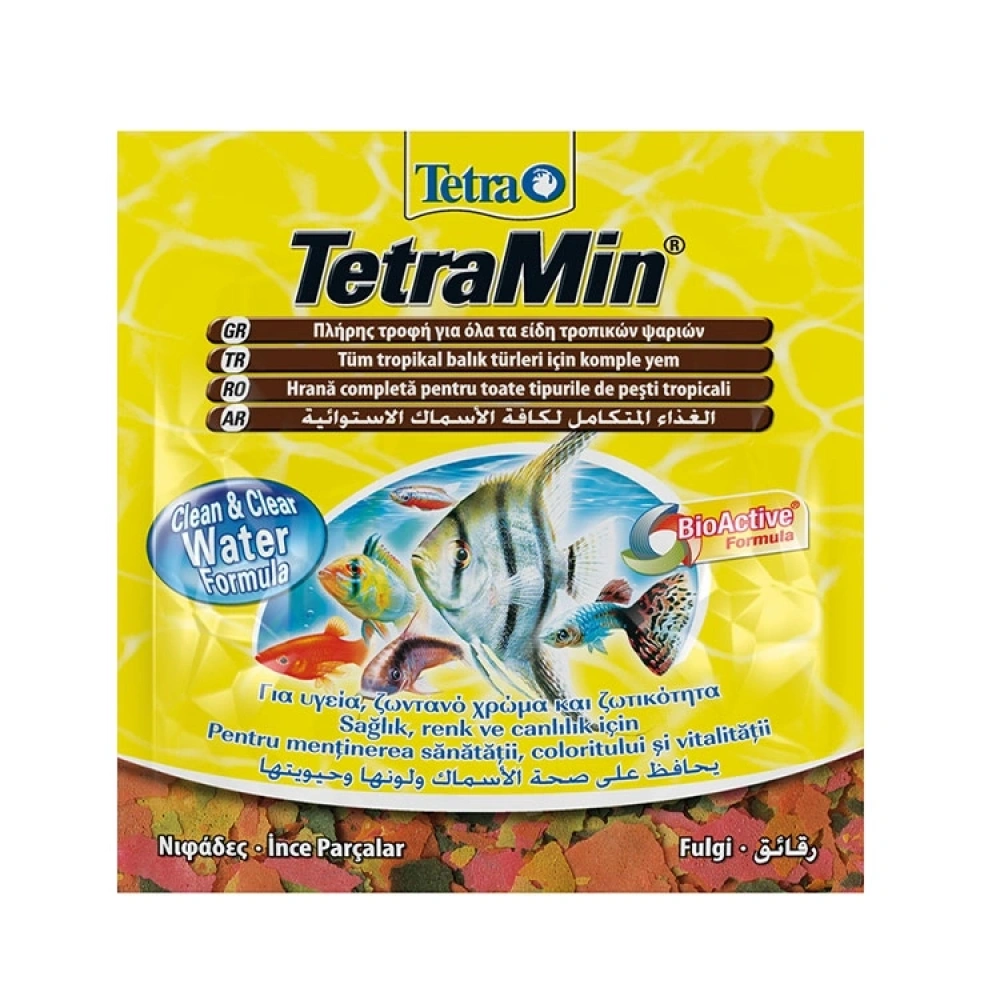 Tetra Tetramin Pul Süs Balık Yemi - 12gr