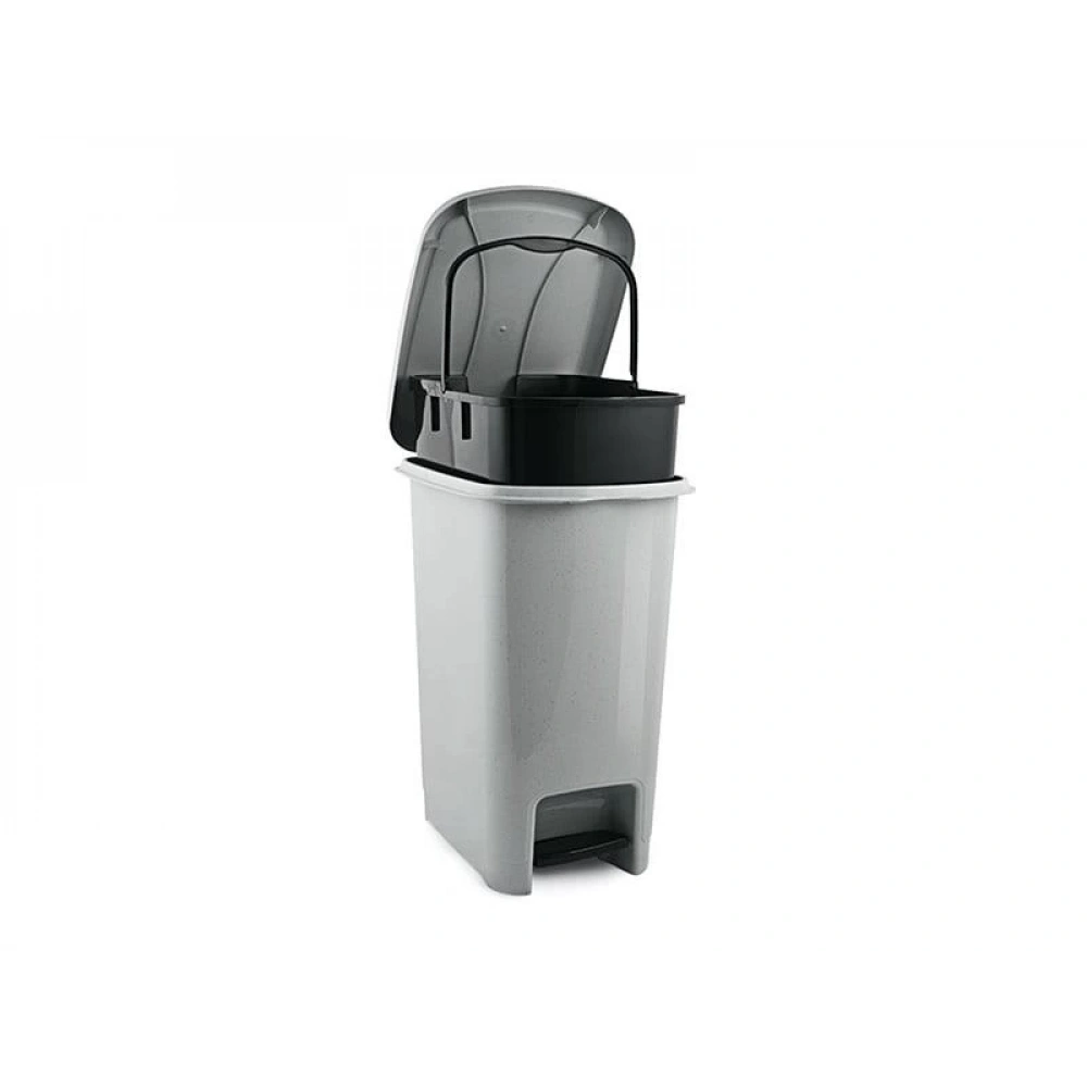 Ucs Silim Pedallı 12.5lt 32x23x40cm Çöp Kovası