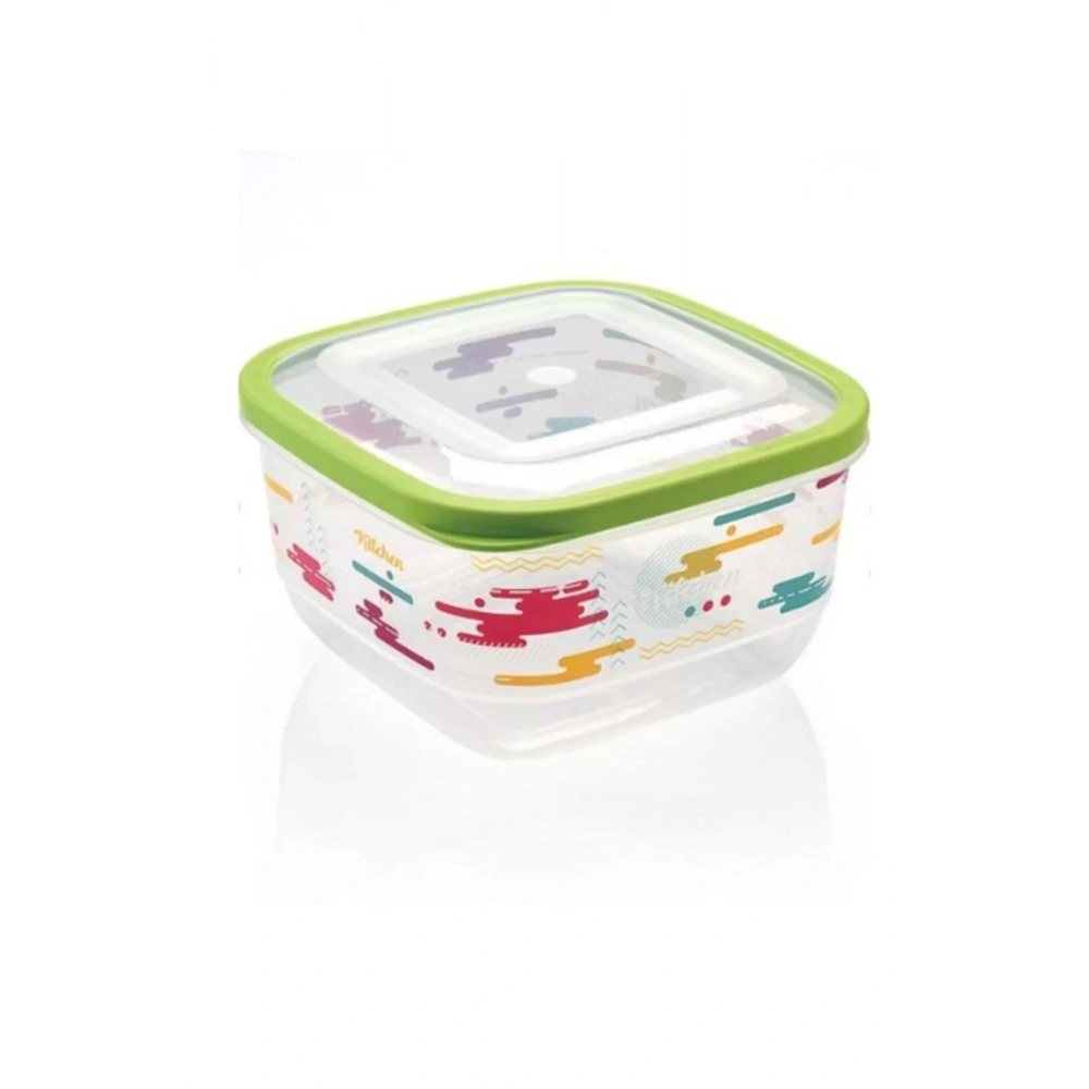 Üçsan 899 Trend Kare Saklama Kabı 22x22 Cm 3.6 Lt