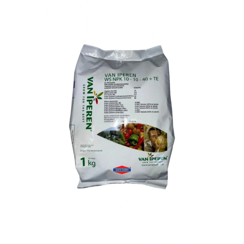 Van Iperen Ws 10-10-40+te Harmanlanmış Npk Gübresi 1kg