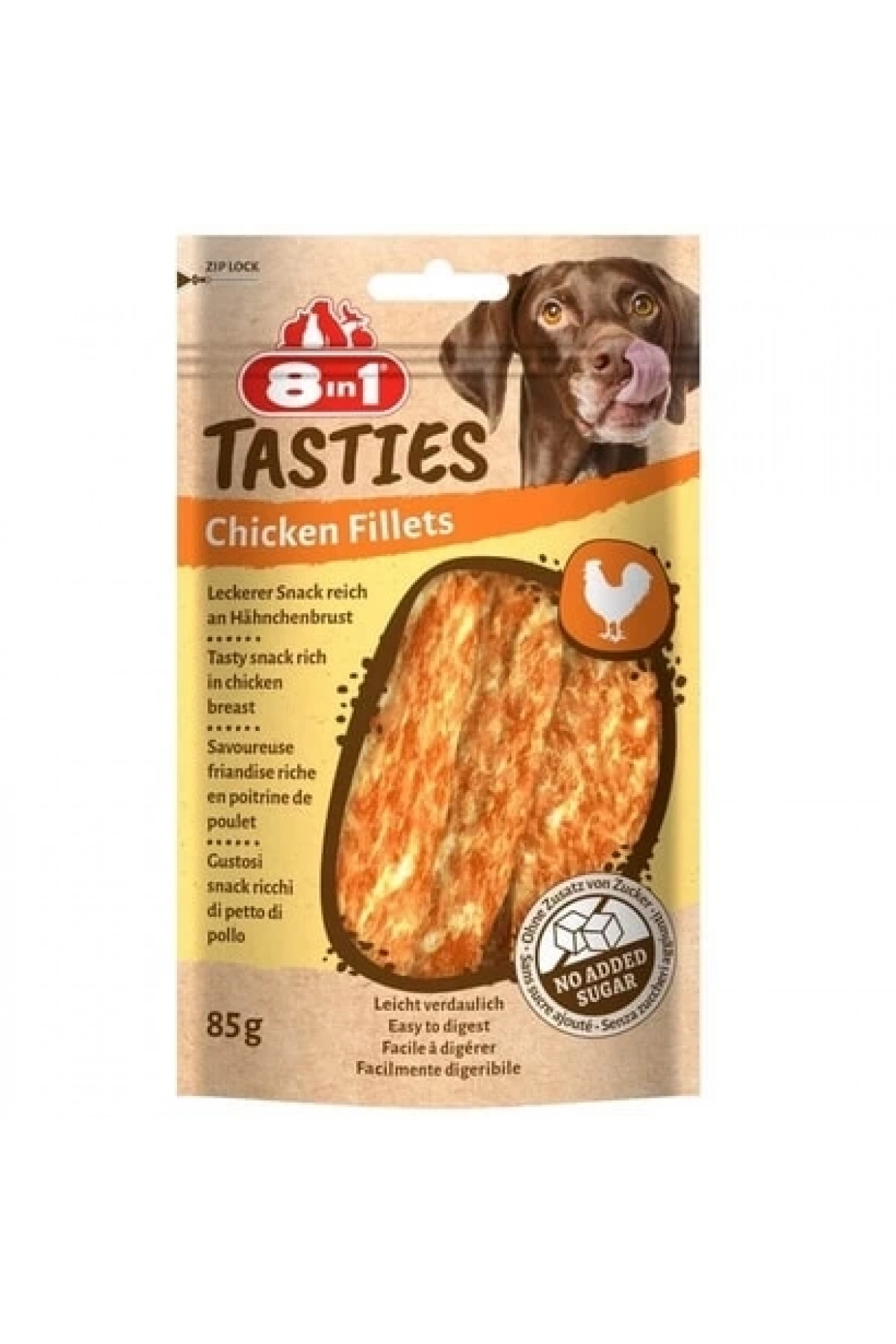8ın1 Tasties Fileto Köpek Ödül Maması - Tavuklu - 85gr