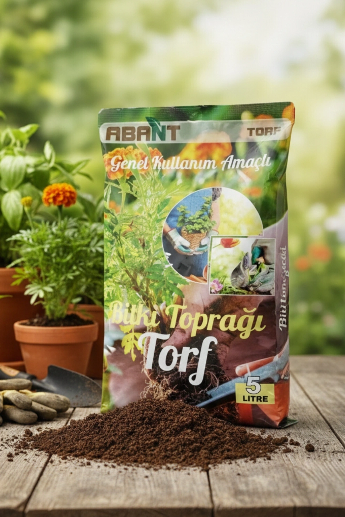 Abant Bitki Yetiştirme Toprağı-torf 5 Lt