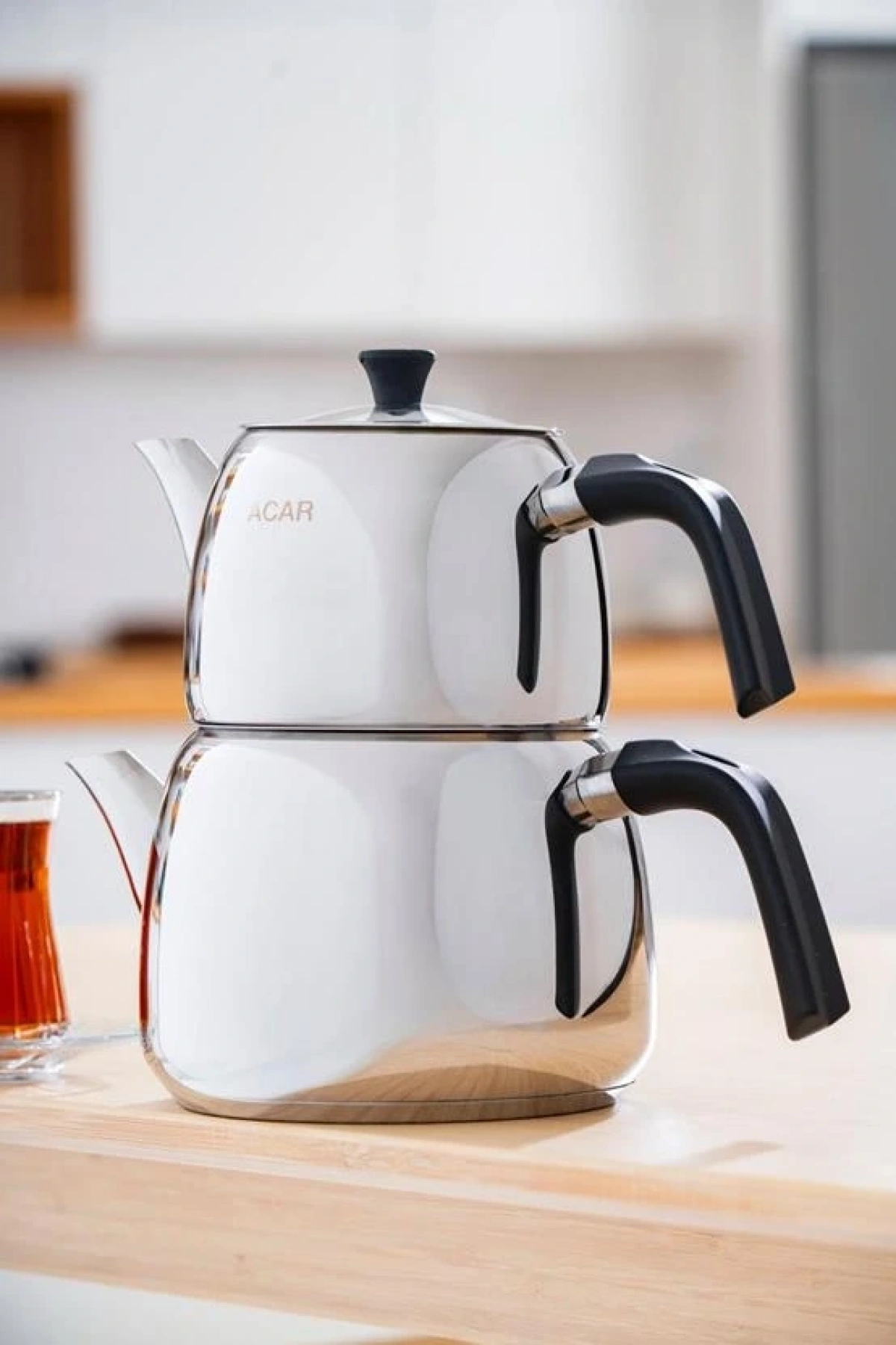 Acar AR8588 Alvez Aile Boy Çaydanlık Takımı