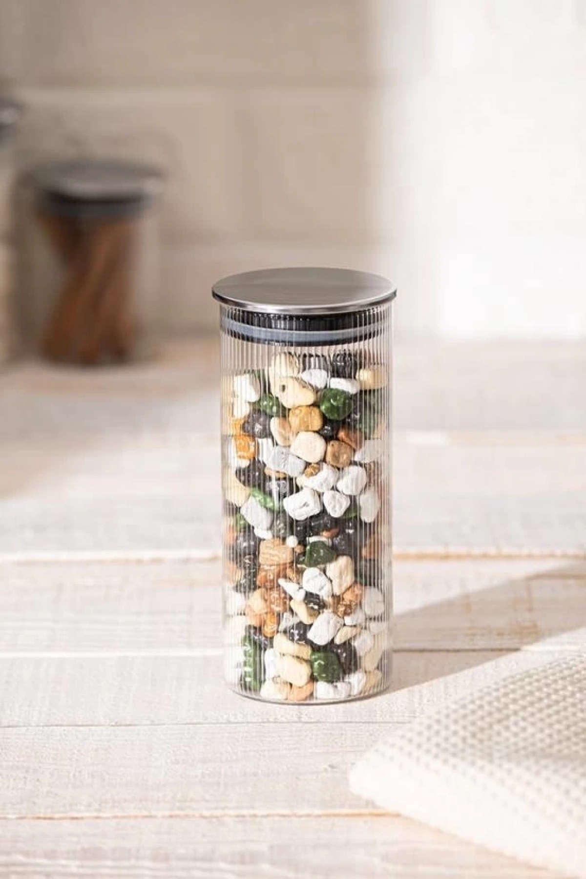 Acar Borosilikat Cam Kavanoz 390cc