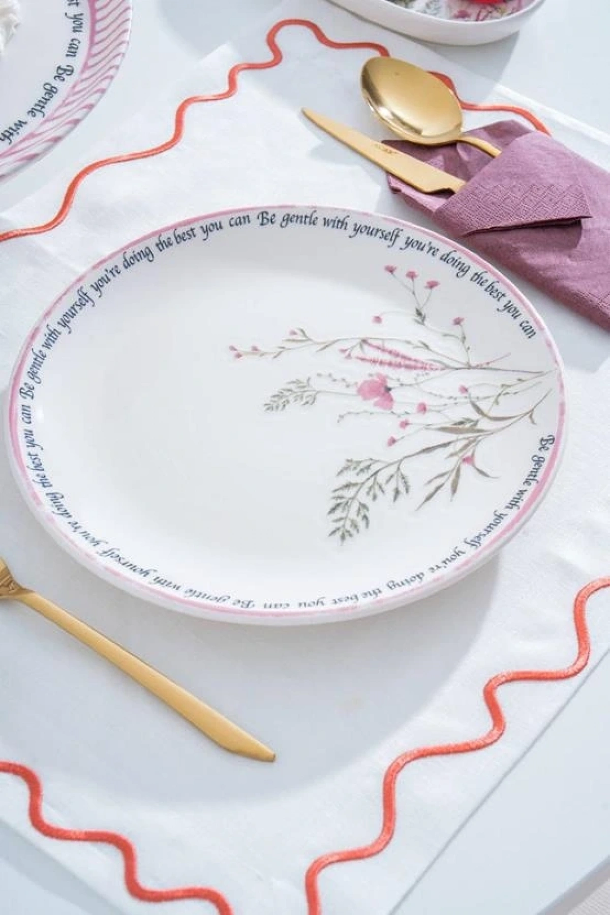 Acar HCA9086 Laila Servis Tabağı 6lı 25.5 cm