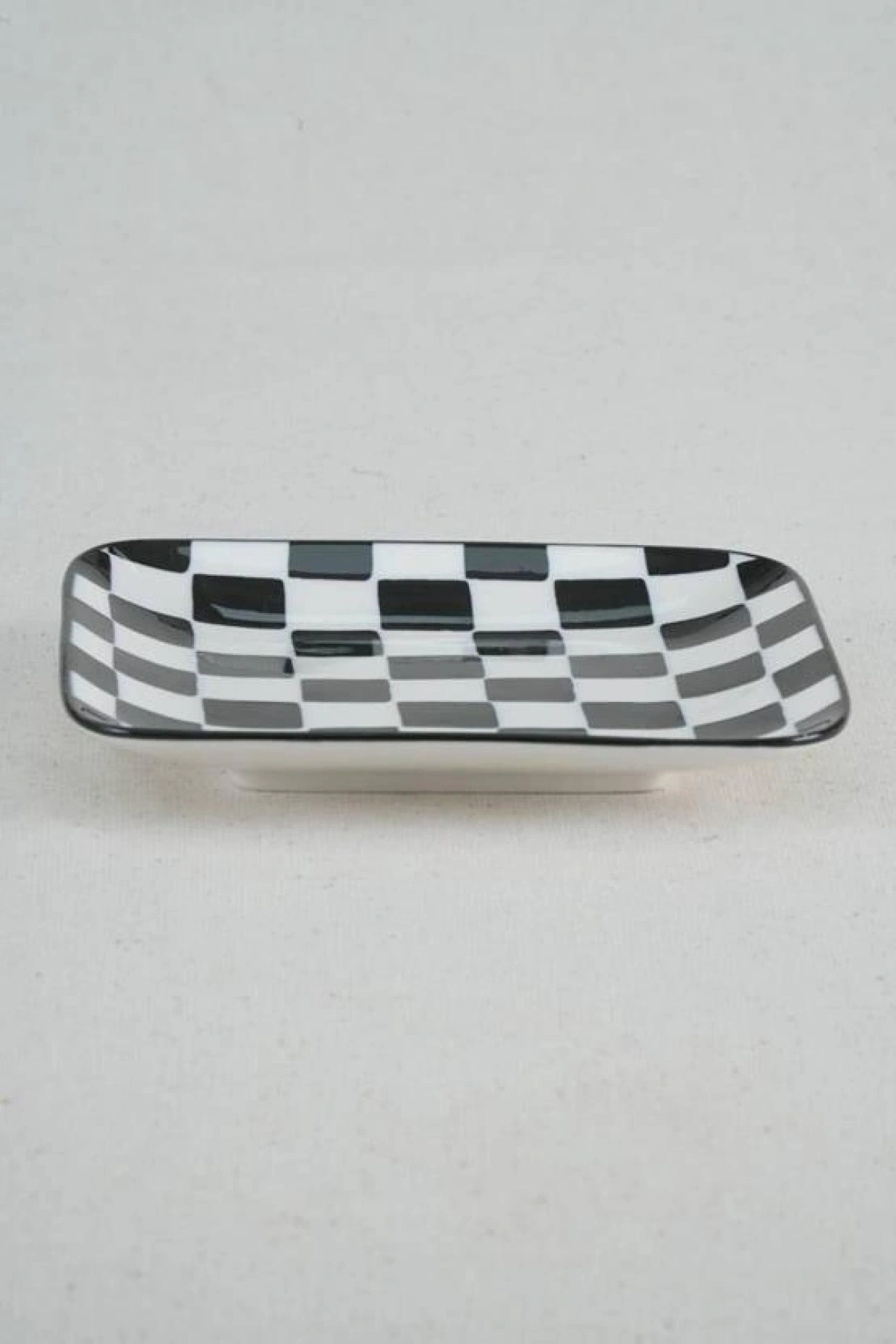 Acar Luise Dama Desenli Porselen Tabak 6lı 15 Cm