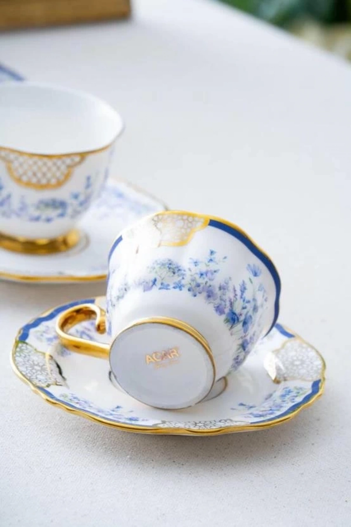 Acar Porselen Kahve Seti 6lı