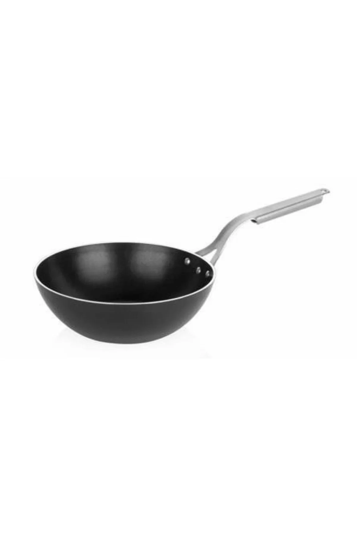 Altınbaşak ALB 141/32 Lazetti Siyah Teflon Wok Tava 32 cm