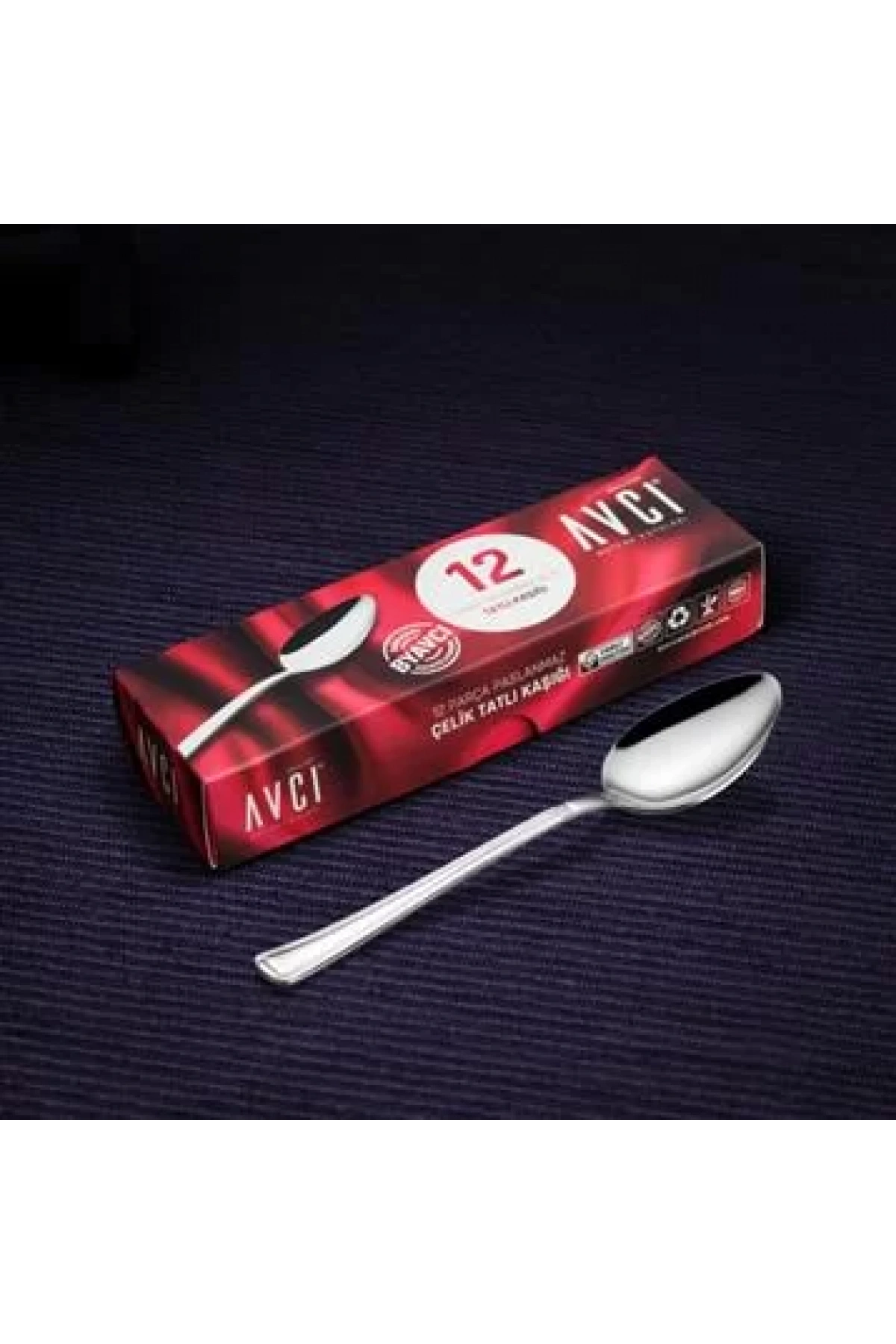 Avcı Avc 115 Narin Tatlı Kaşığı 12li