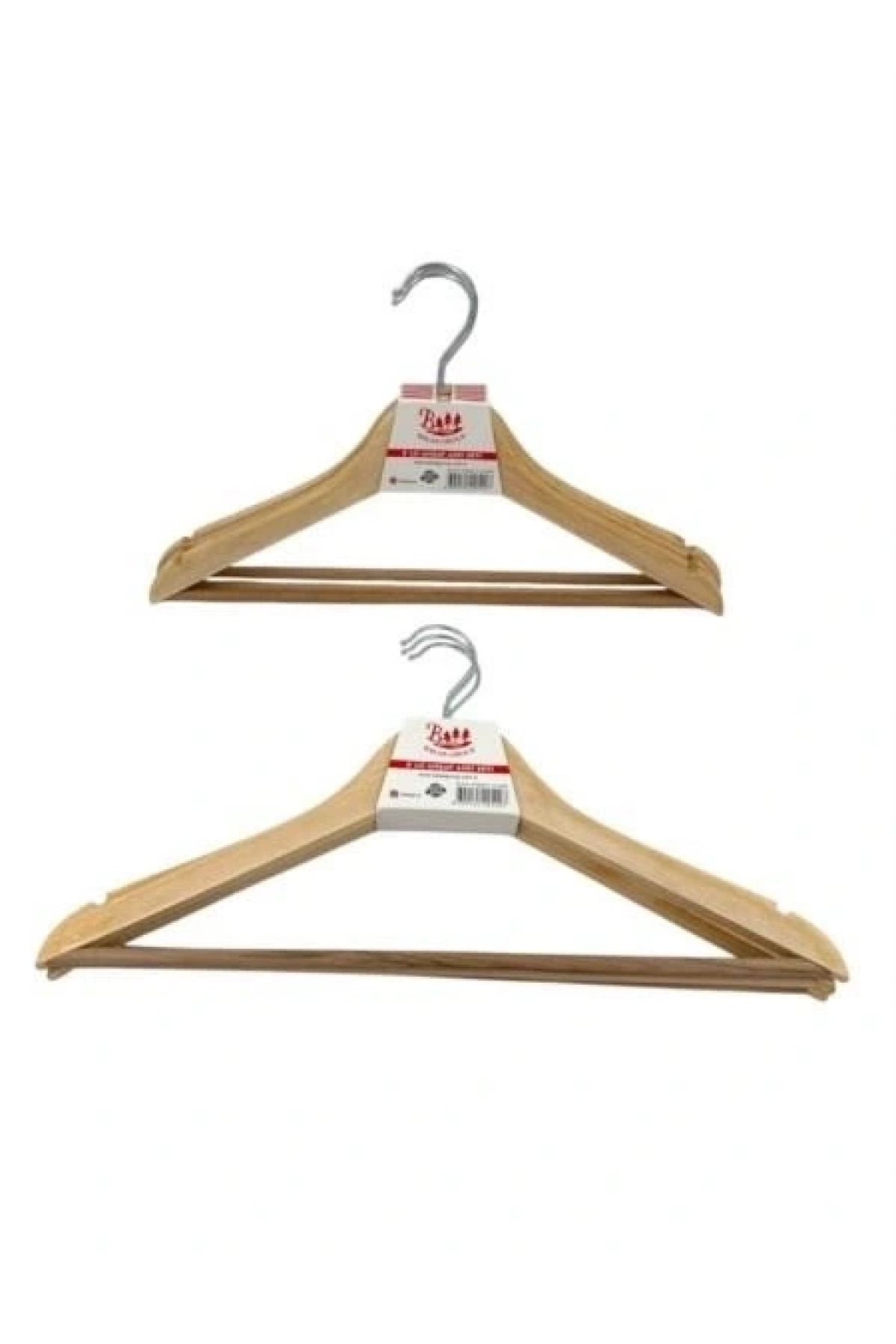 Balsa Ahşap Elbise Askısı