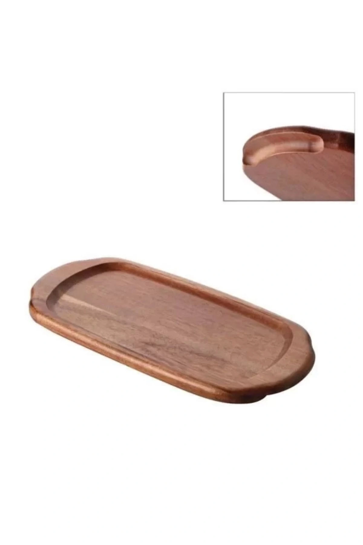 Balsa Aks1041 Akasya Servis Sunum Tabağı 33x16 Cm