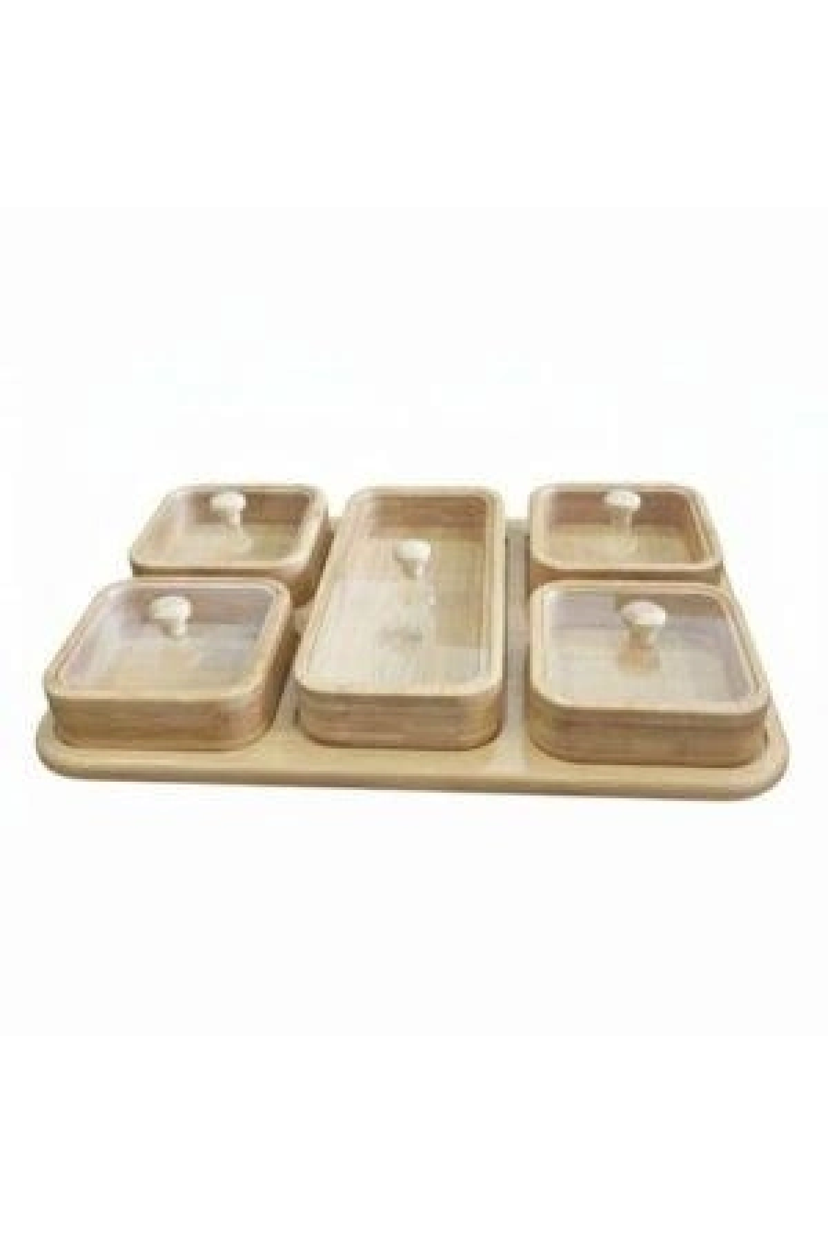 Balsa Bambu Kahvaltılık 6 Parça