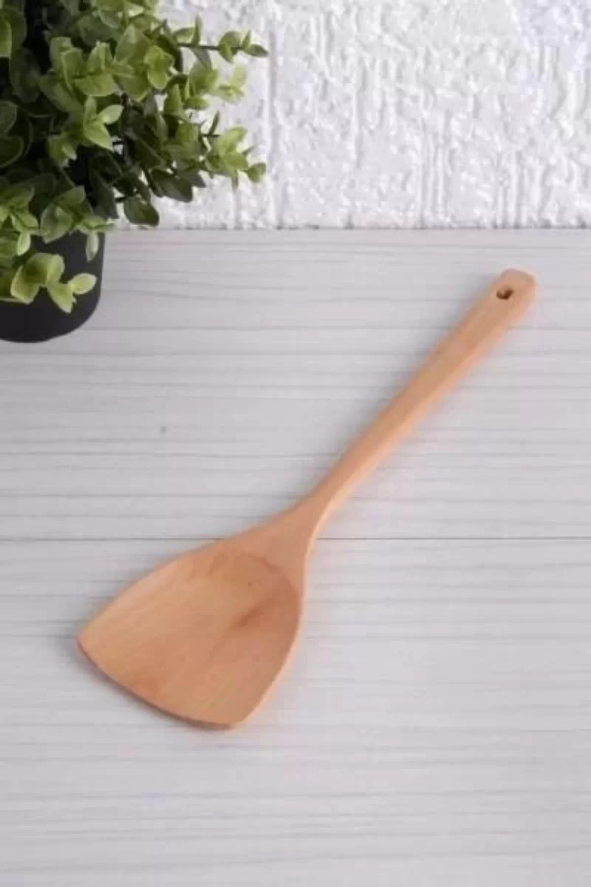 Balsa Bls A15 Kahverengi Ahşap Pilav Kaşığı 30 Cm