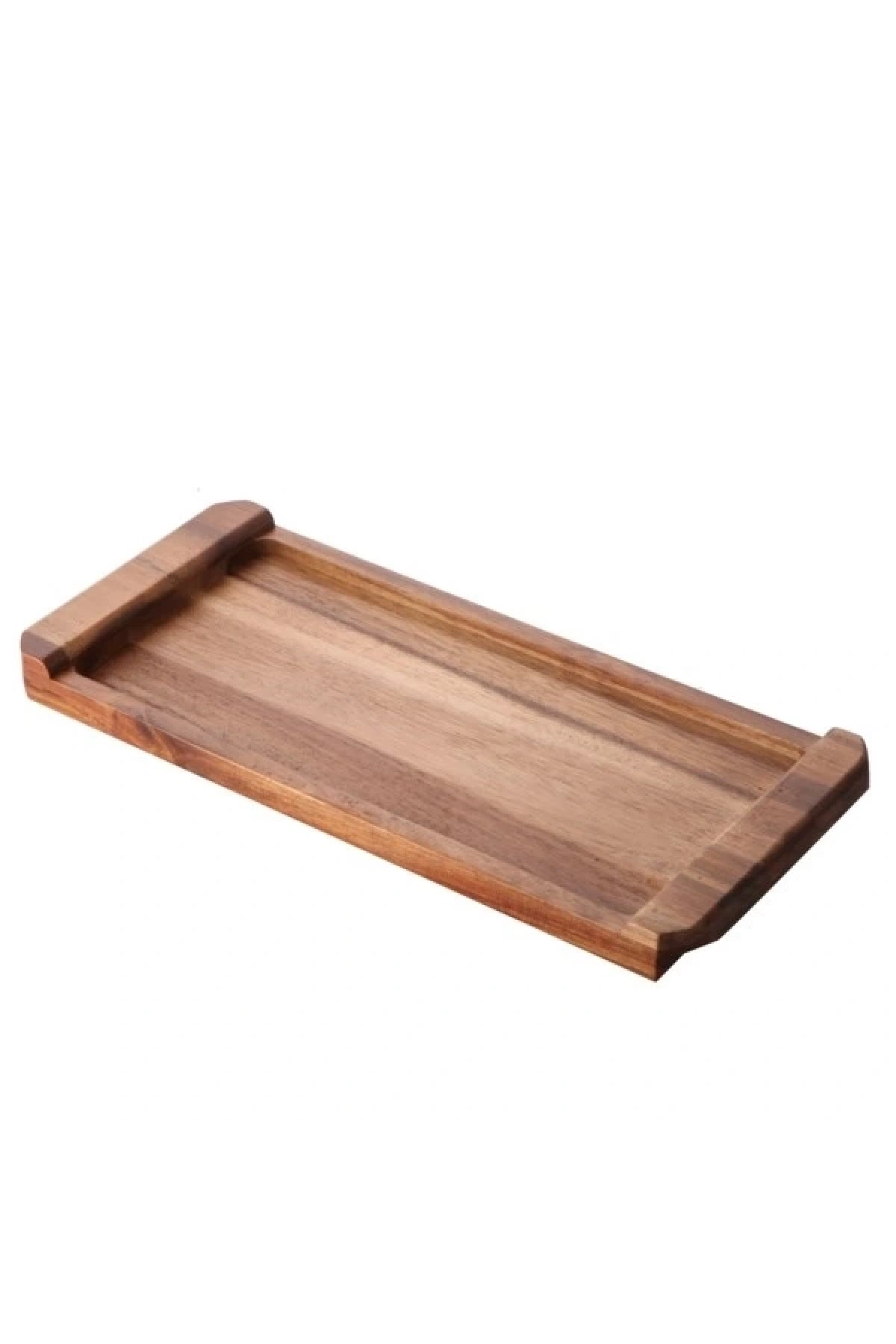 Balsa Bls Aks1003 Kahverengi Dikdörtgen Akasya Ahşap Servis Tepsisi 35x15 Cm