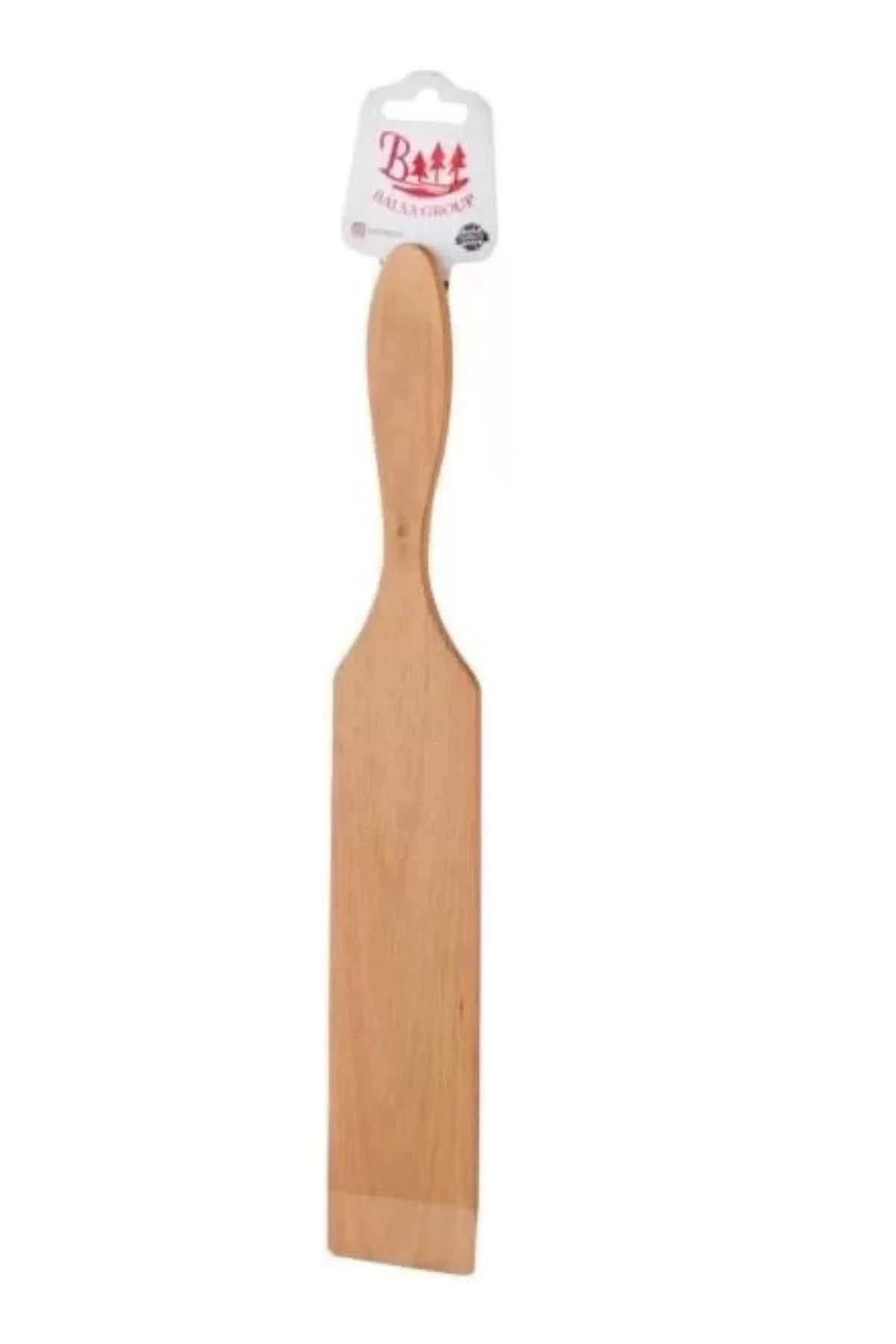 Balsa Bls9021 Vernikli Kahverengi Ahşap Spatula