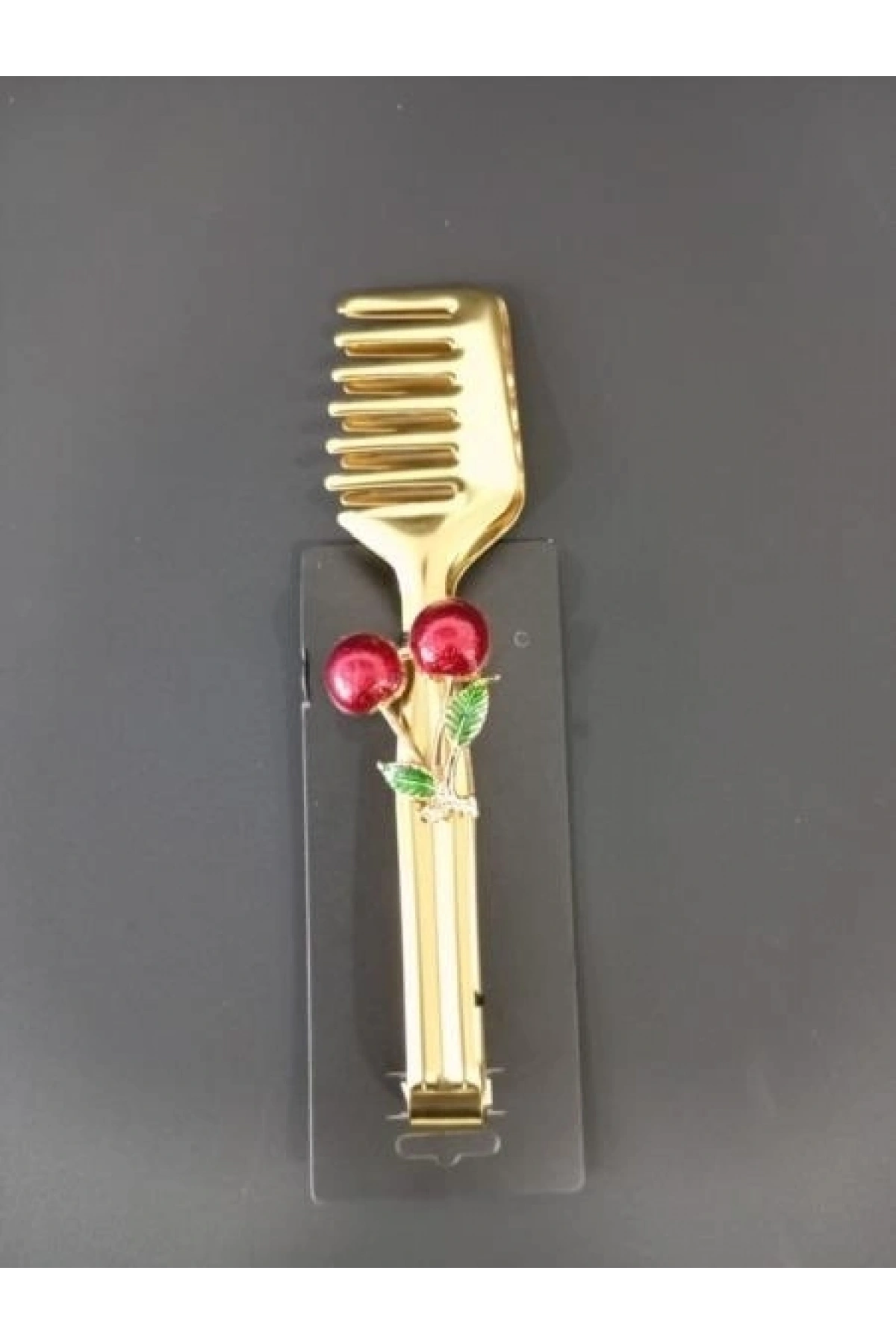 Balsa Gold Renk Kiraz Detaylı Maşa