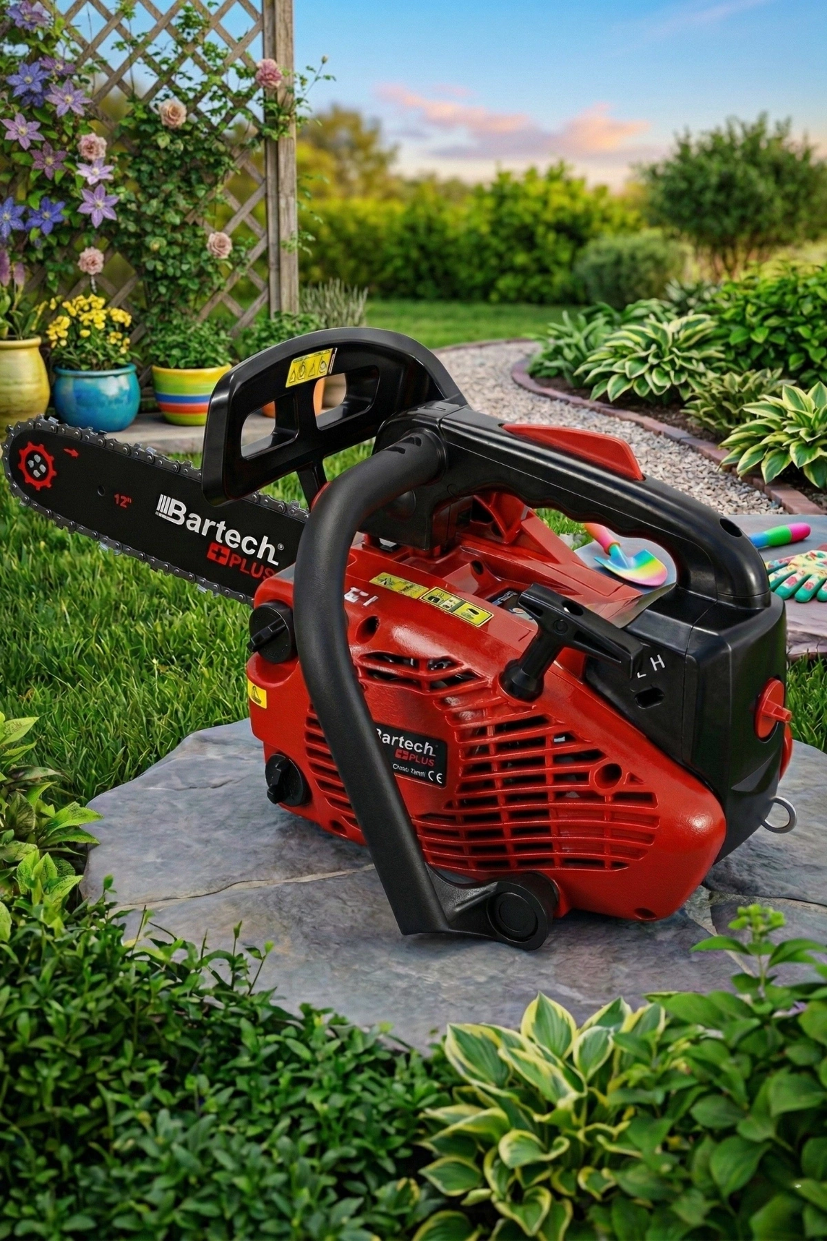 Bartech Plus Tt-cs2500 1 Hp 25 Cm Pala Benzinli Dal Budama Testeresi