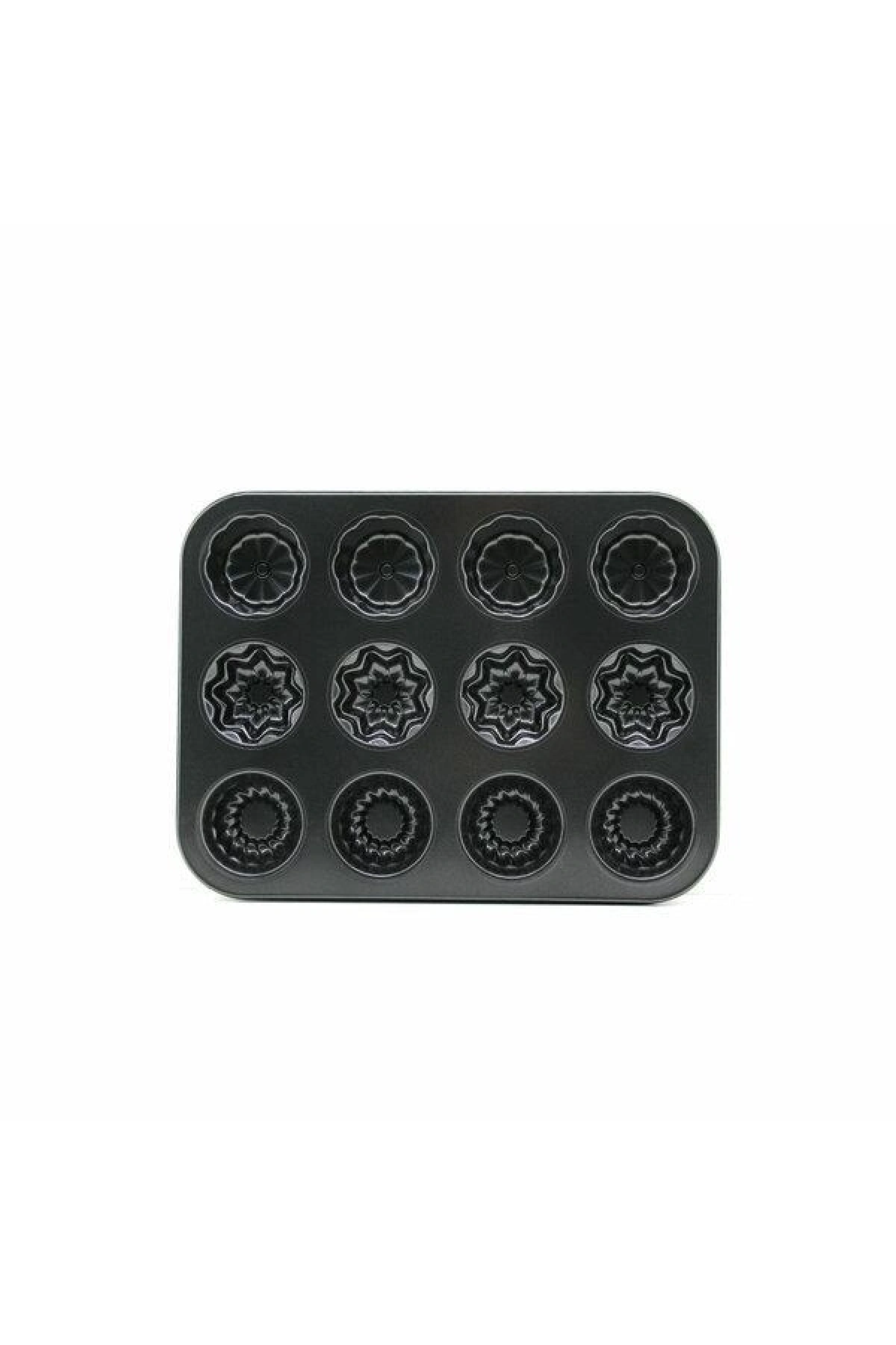 Baysa Metal Muffin Kalıbı 12li