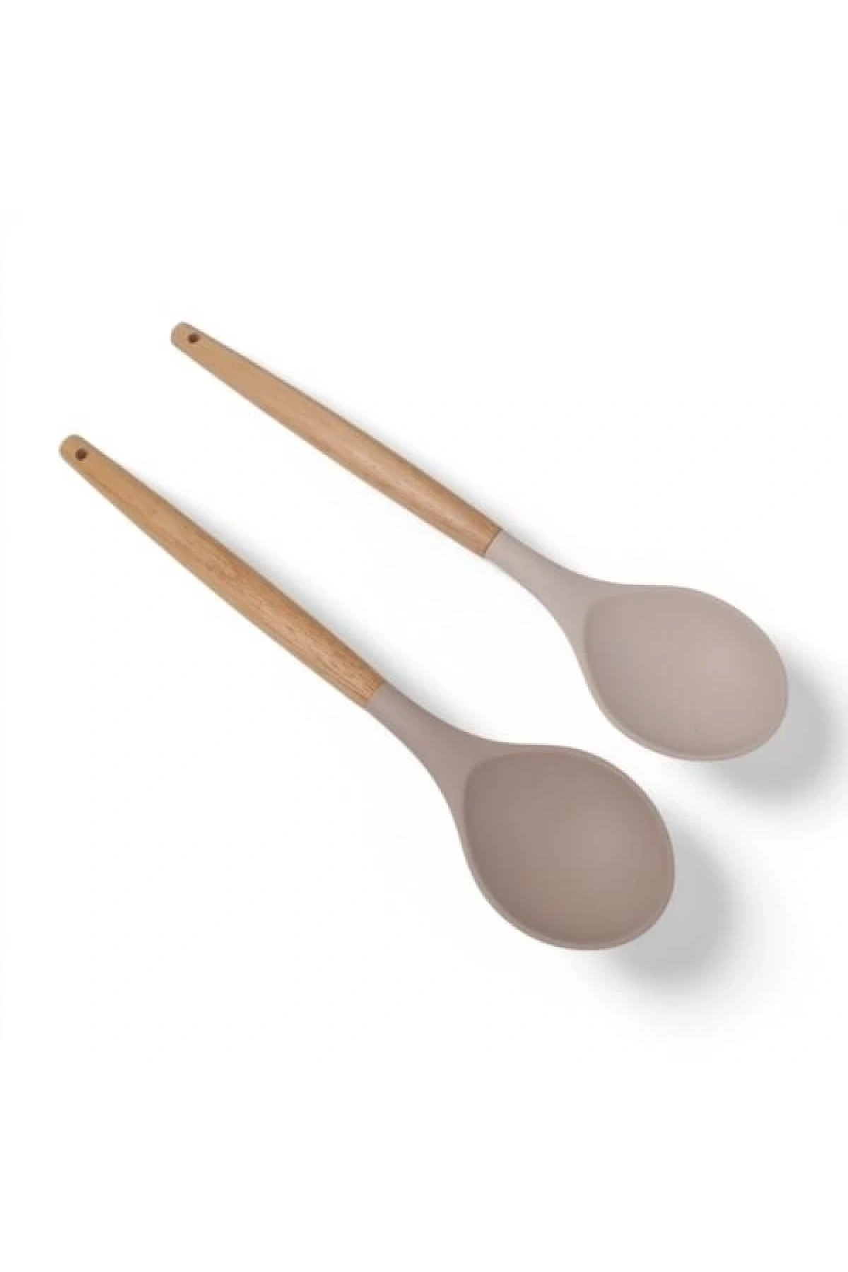 Bls Bambu Saplı Silikon Kaşık