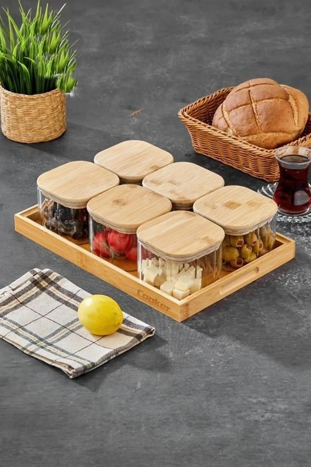 Cok Cam 30 cm Kavanoz