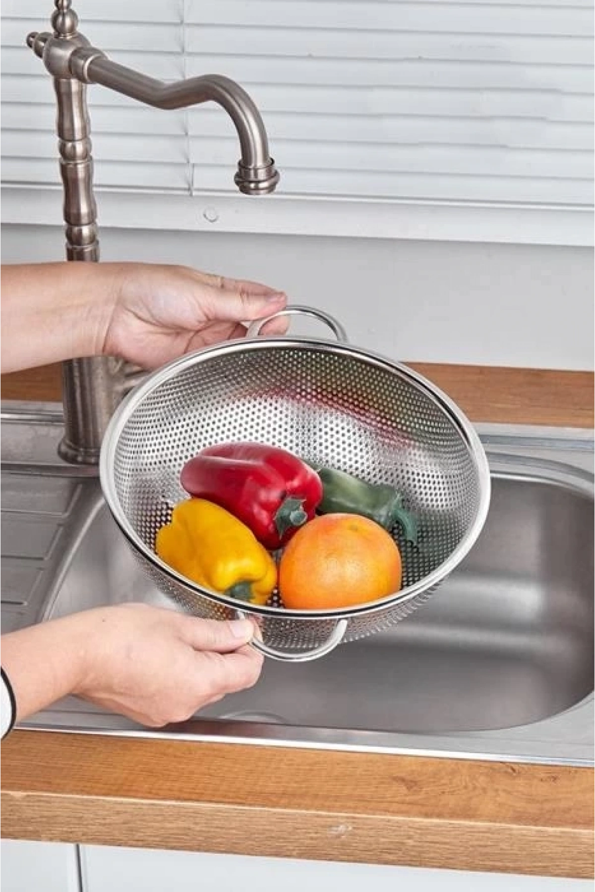 Cok Çelik Süzgeç 28cm