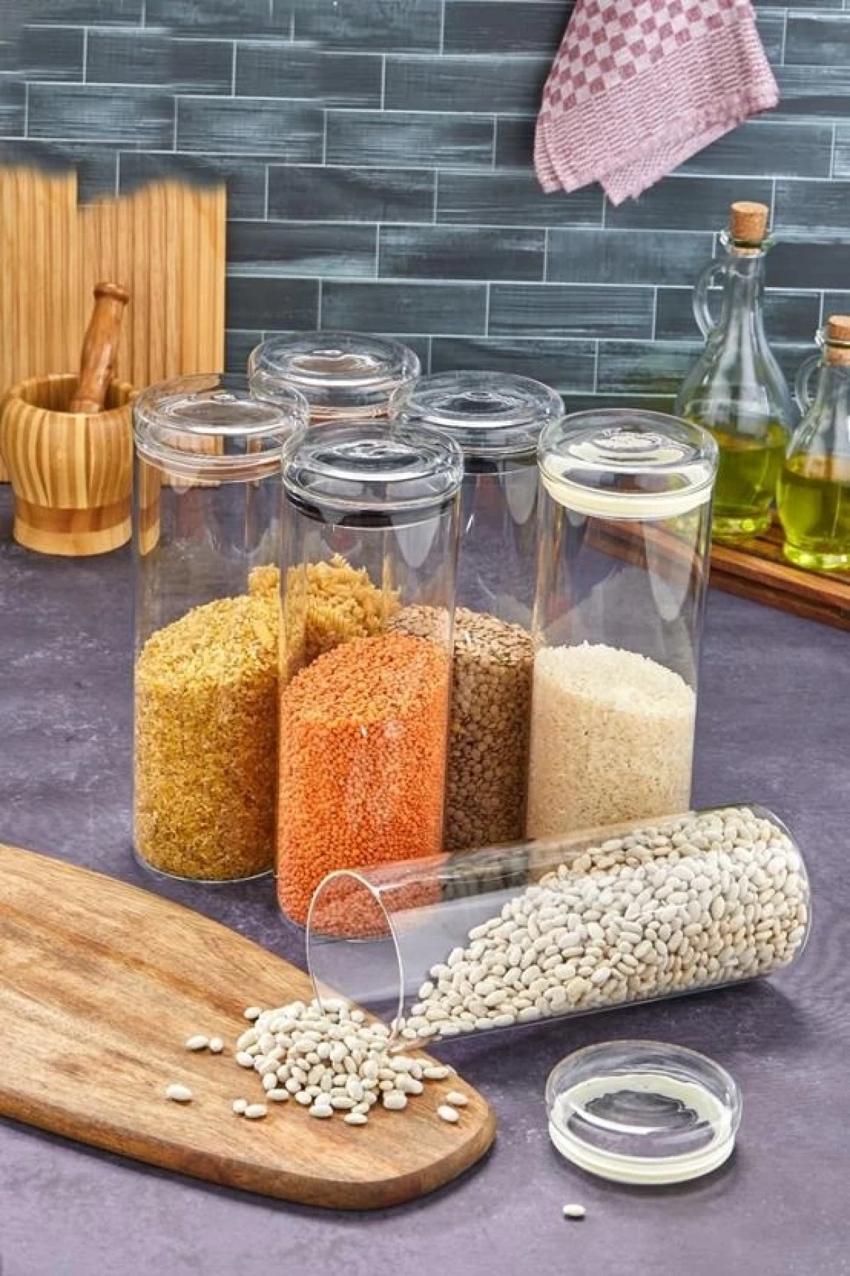 Cooker Borosilikat Kavanoz 29 cm