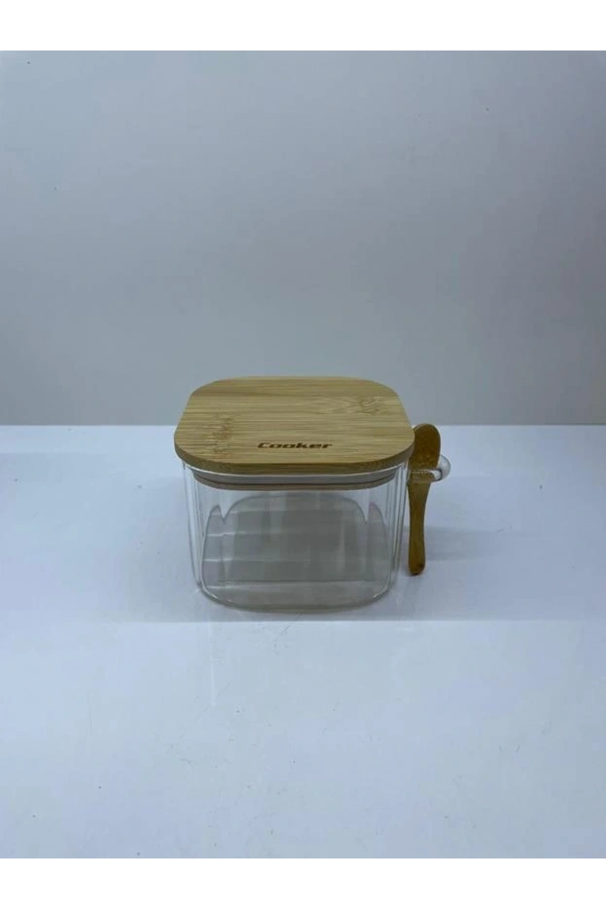 Cooker Cam Kaşıklı Kavanoz 6 Cm