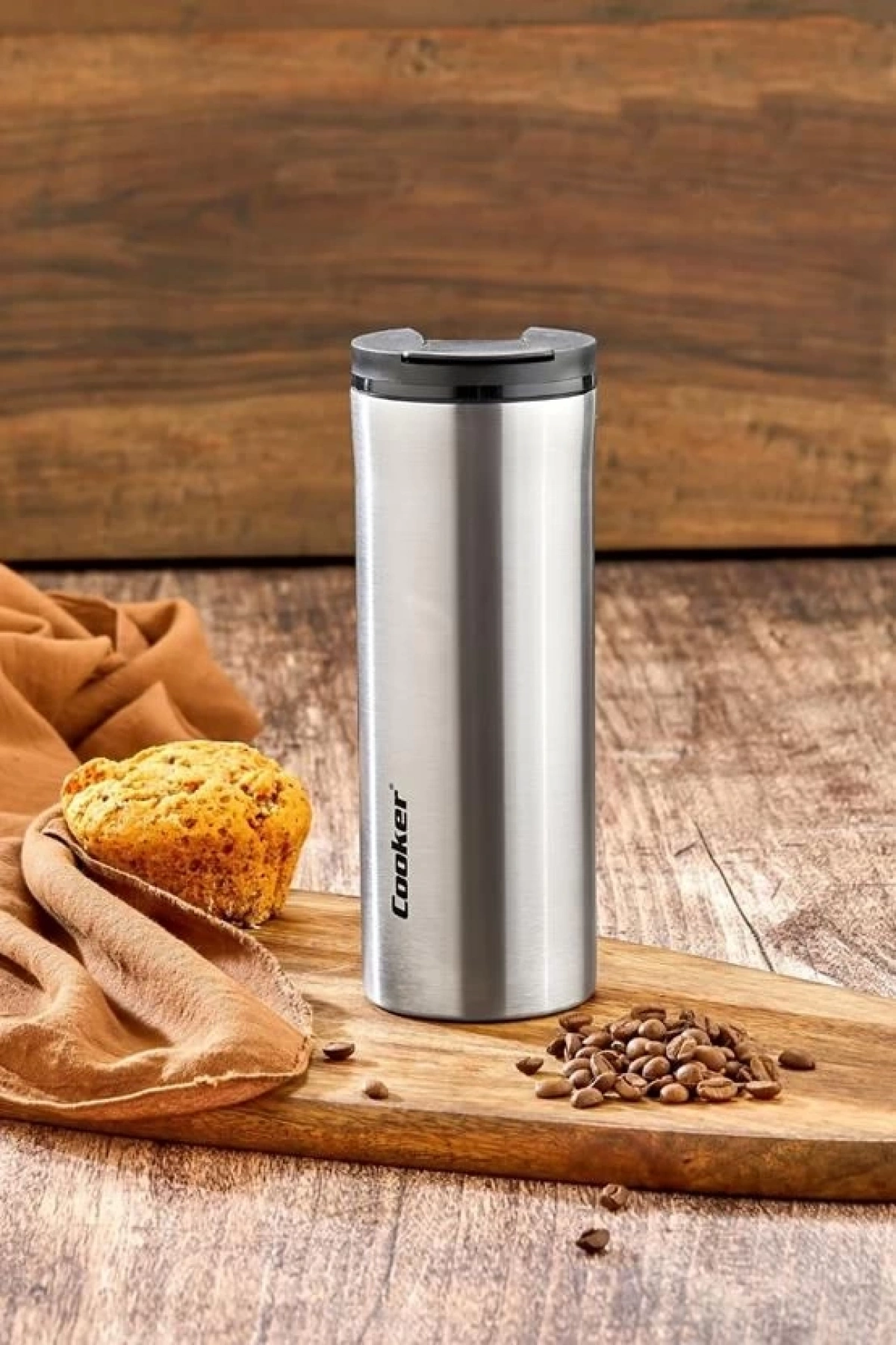 Cooker Çelik Bardak Termos 400 cc