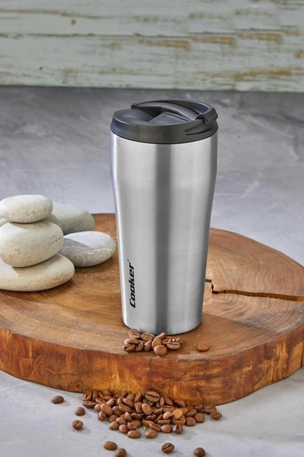 Cooker Çelik Bardak Termos 400 cc