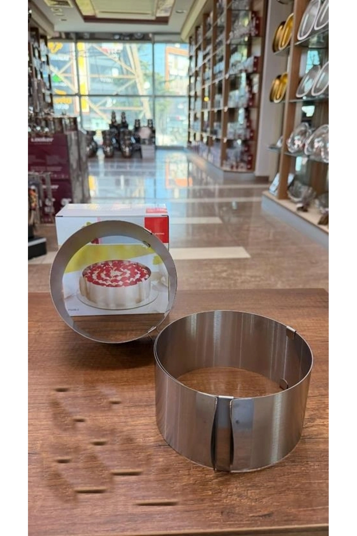 Cooker Çelik Kek Çemberi 16-30 cm