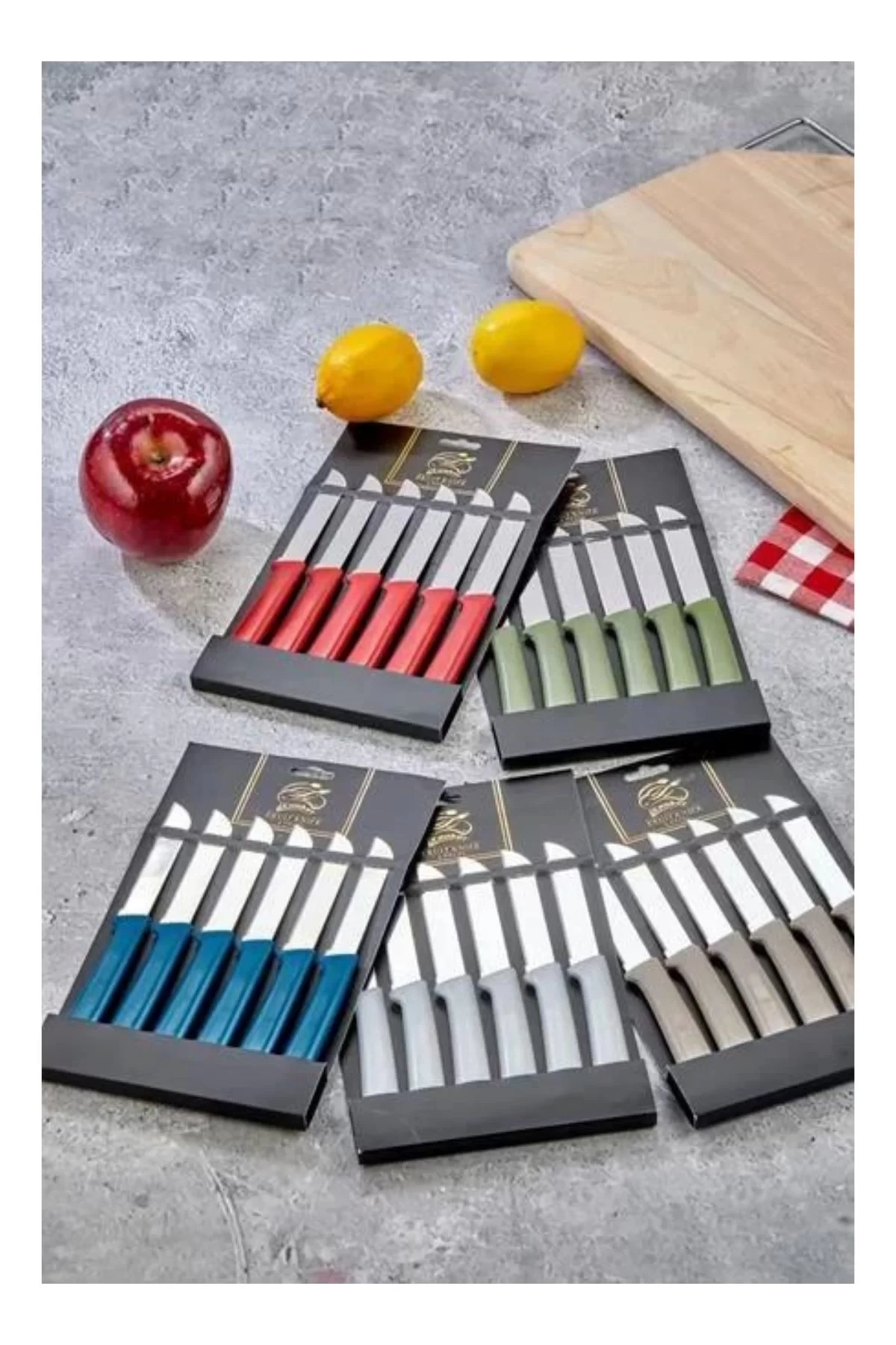 Cooker Ckr2959 Meyve Sebze Bıçağı 6lı 1 Set