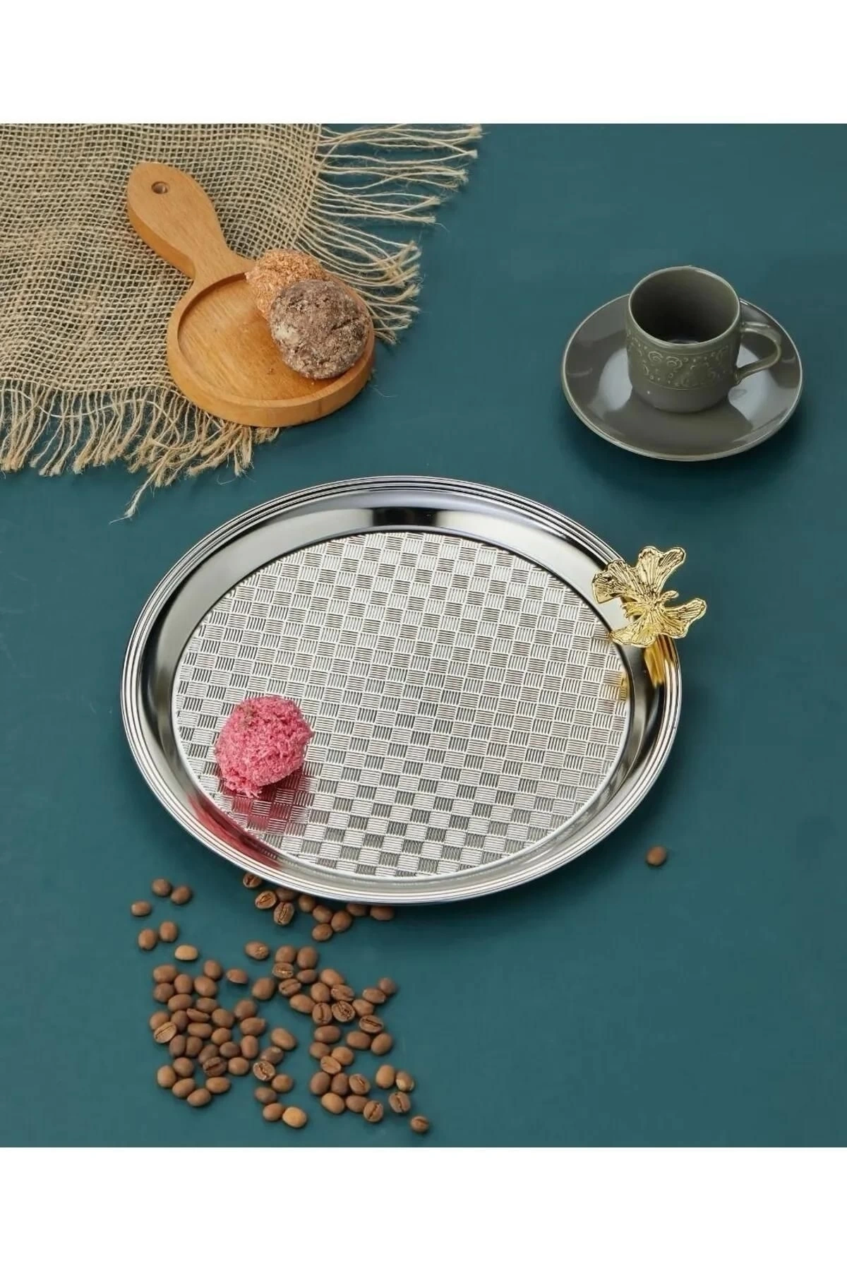Cooker Ckr3269 Yuvarlak Kelebekli Tepsi