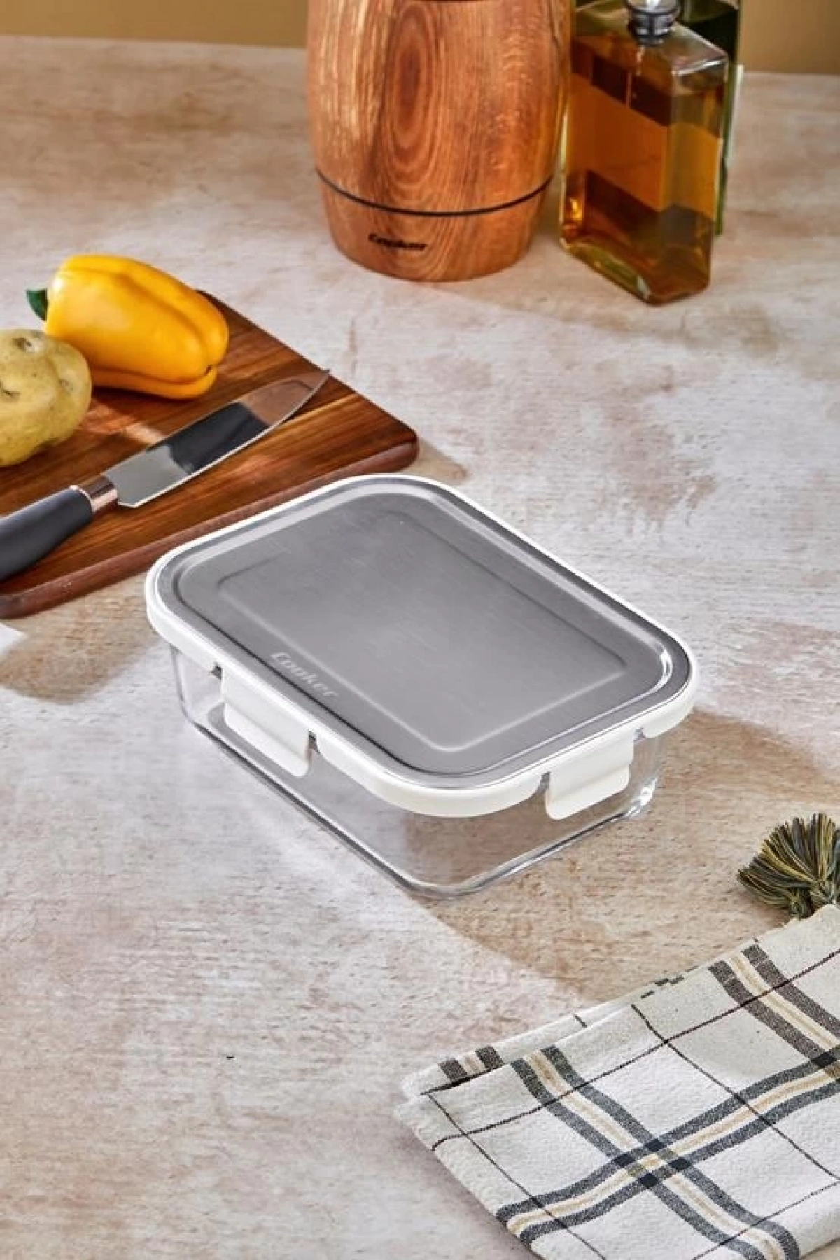 Cooker CKR3487 Cam Saklama Kabı 640 cc