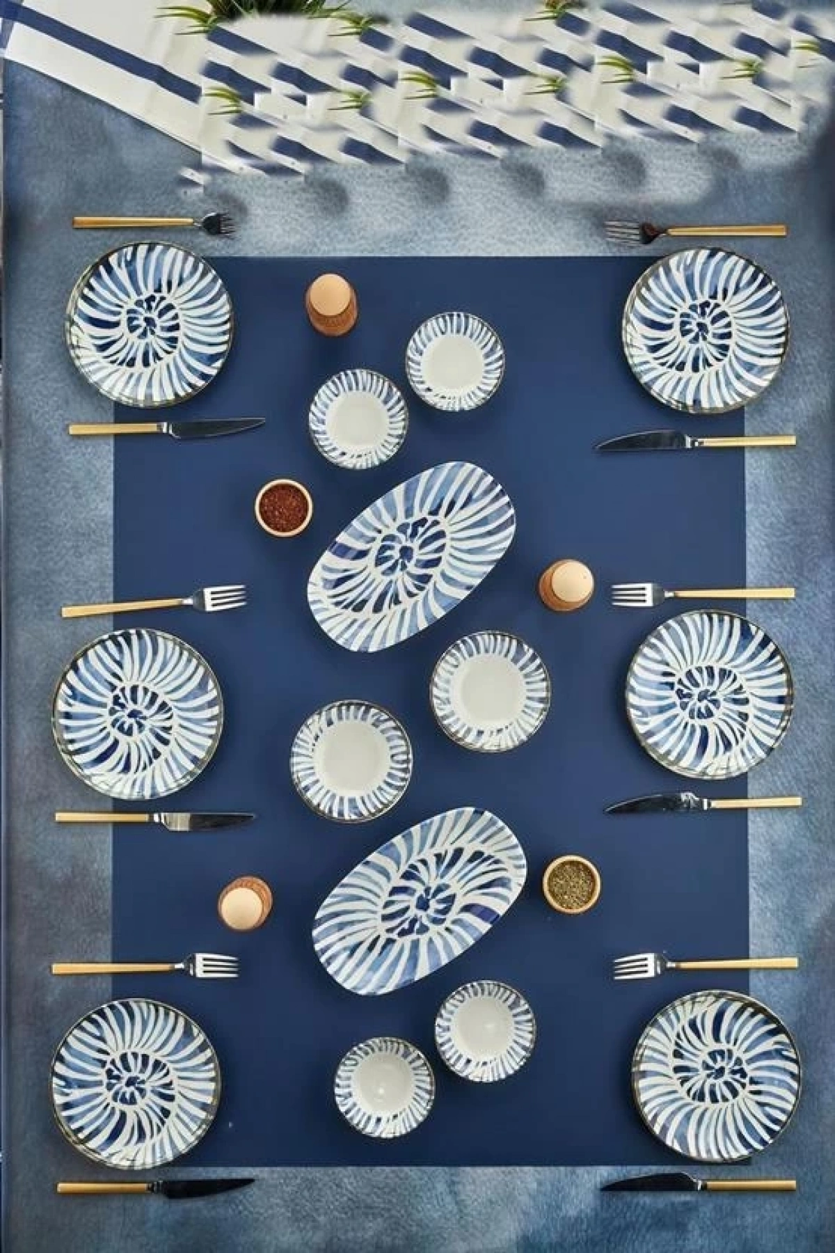 Cooker Desenli Kahvaltı Seti 14 Parça