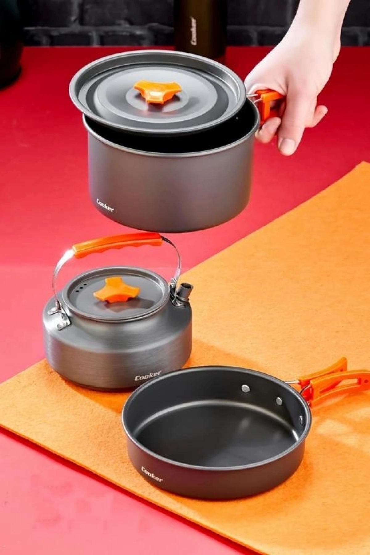 Cooker Kamp Pişirme Seti