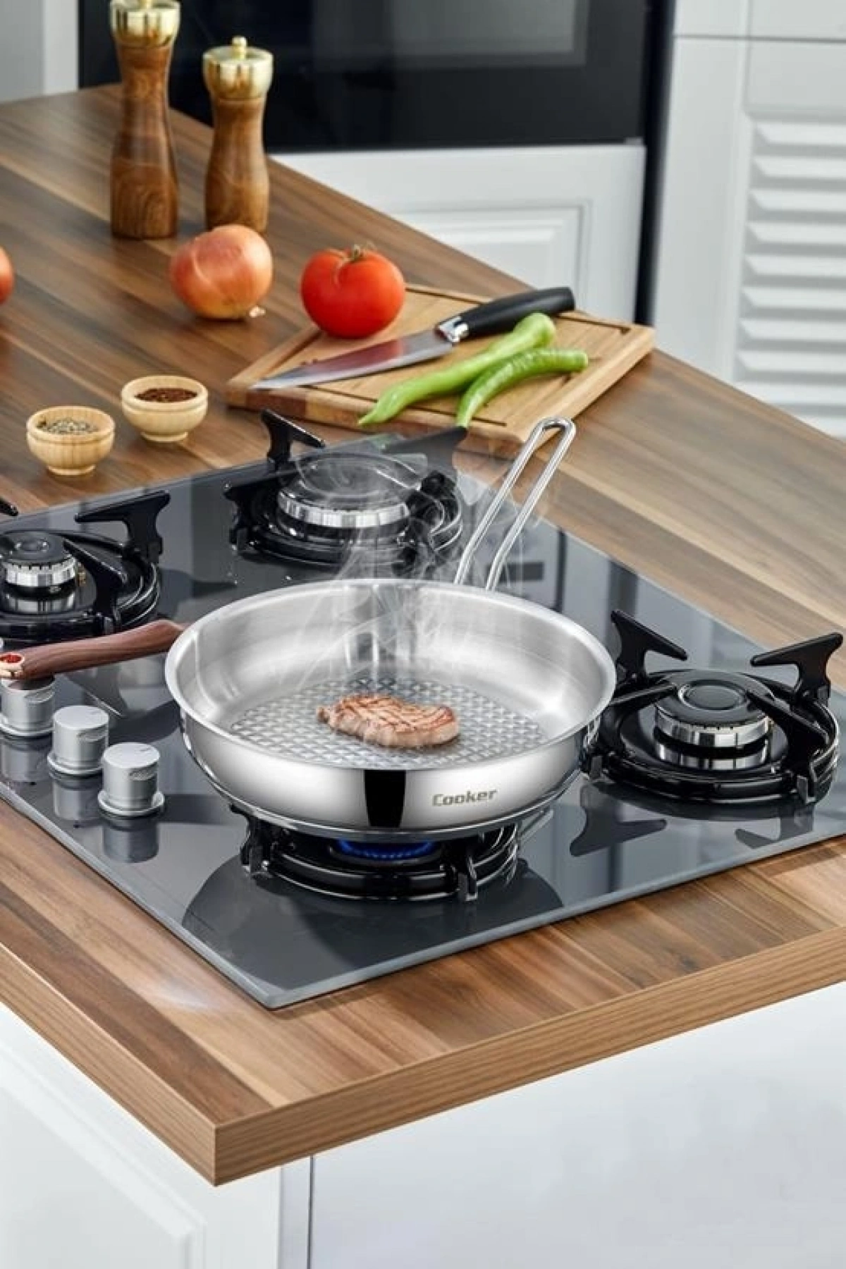 Cooker Lara Çelik Tava 24 cm
