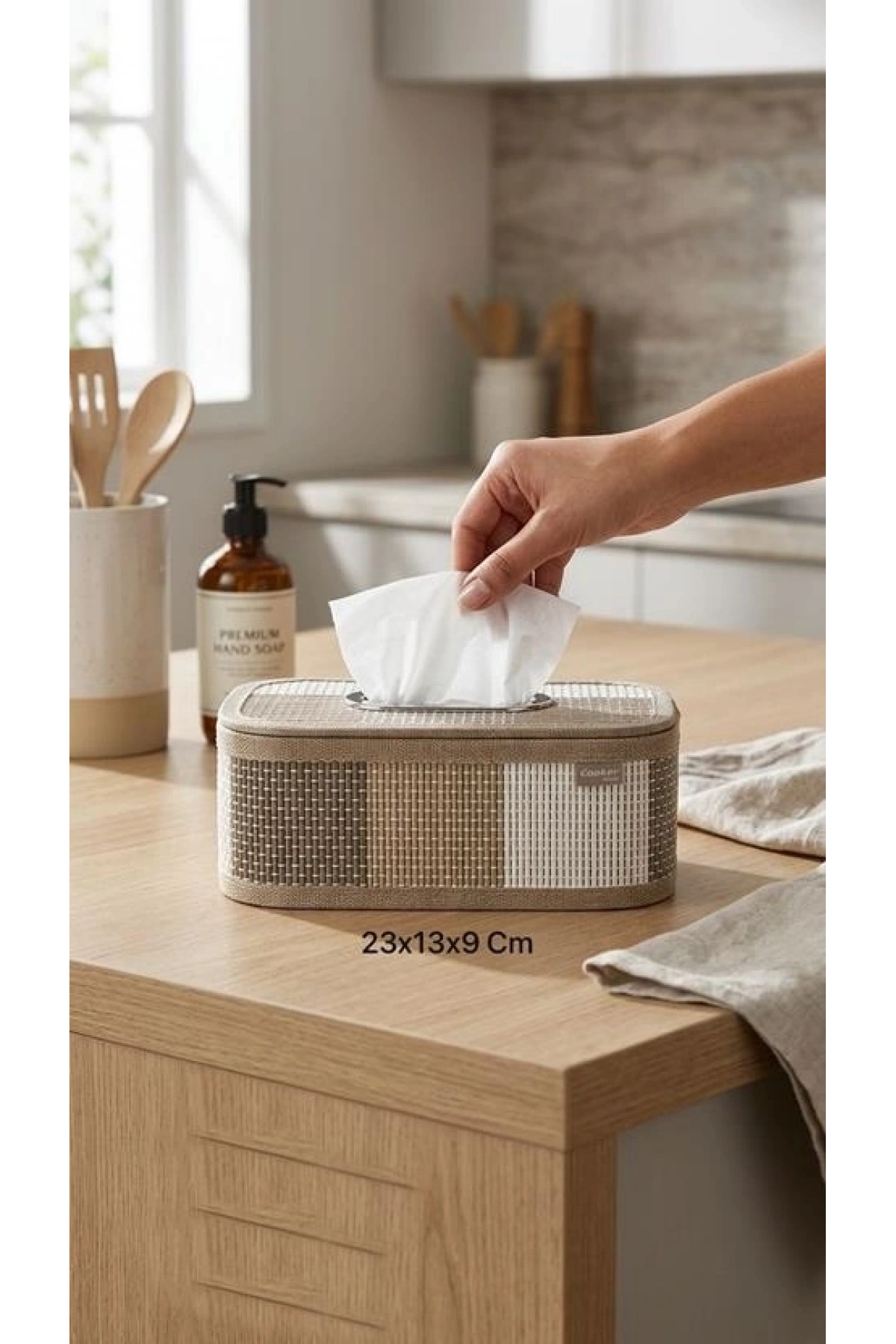 Cooker Peçete Sepeti 23x13x9 Cm