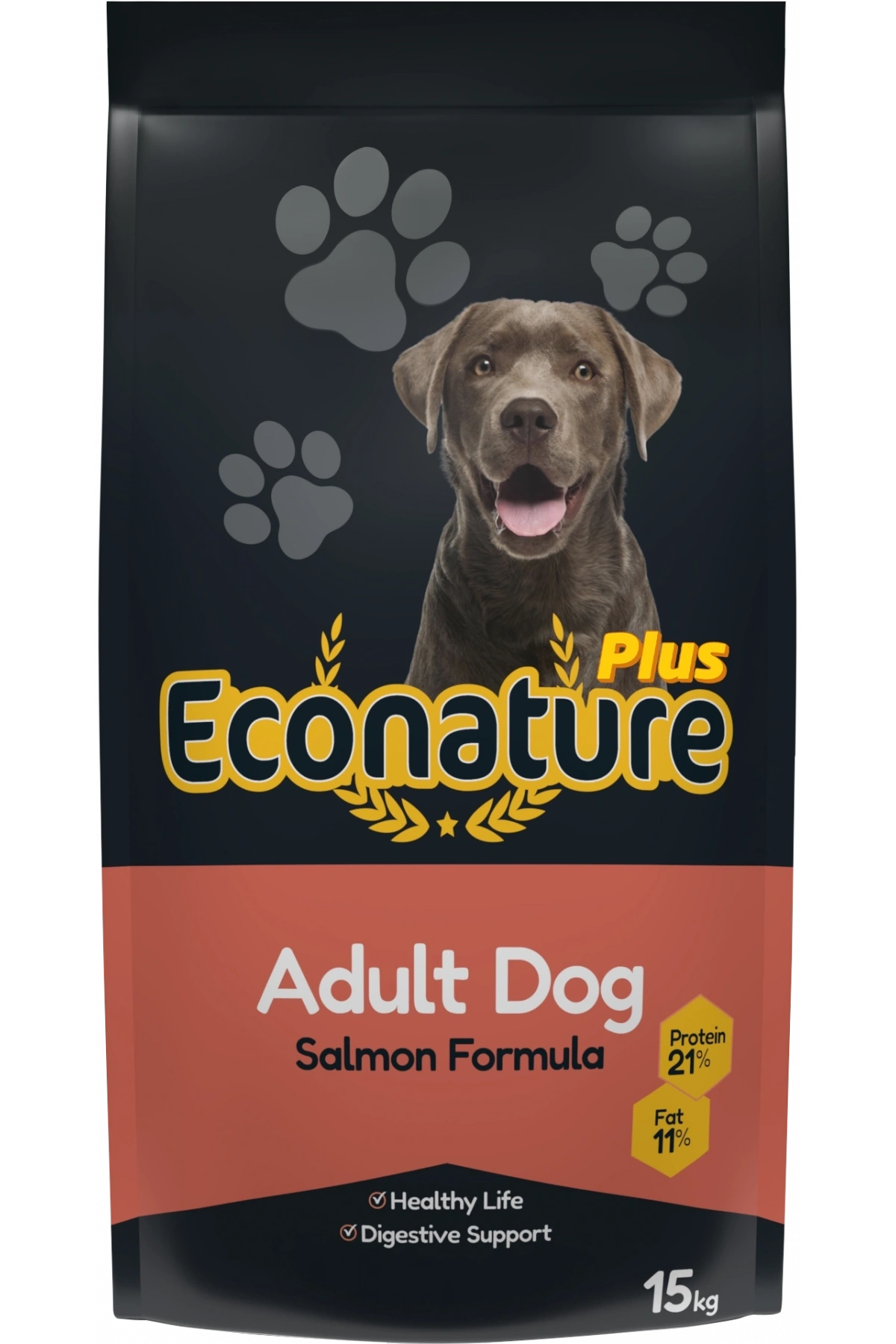 Econature Plus Yetişkin Kuru Köpek Maması Somonlu 15kg