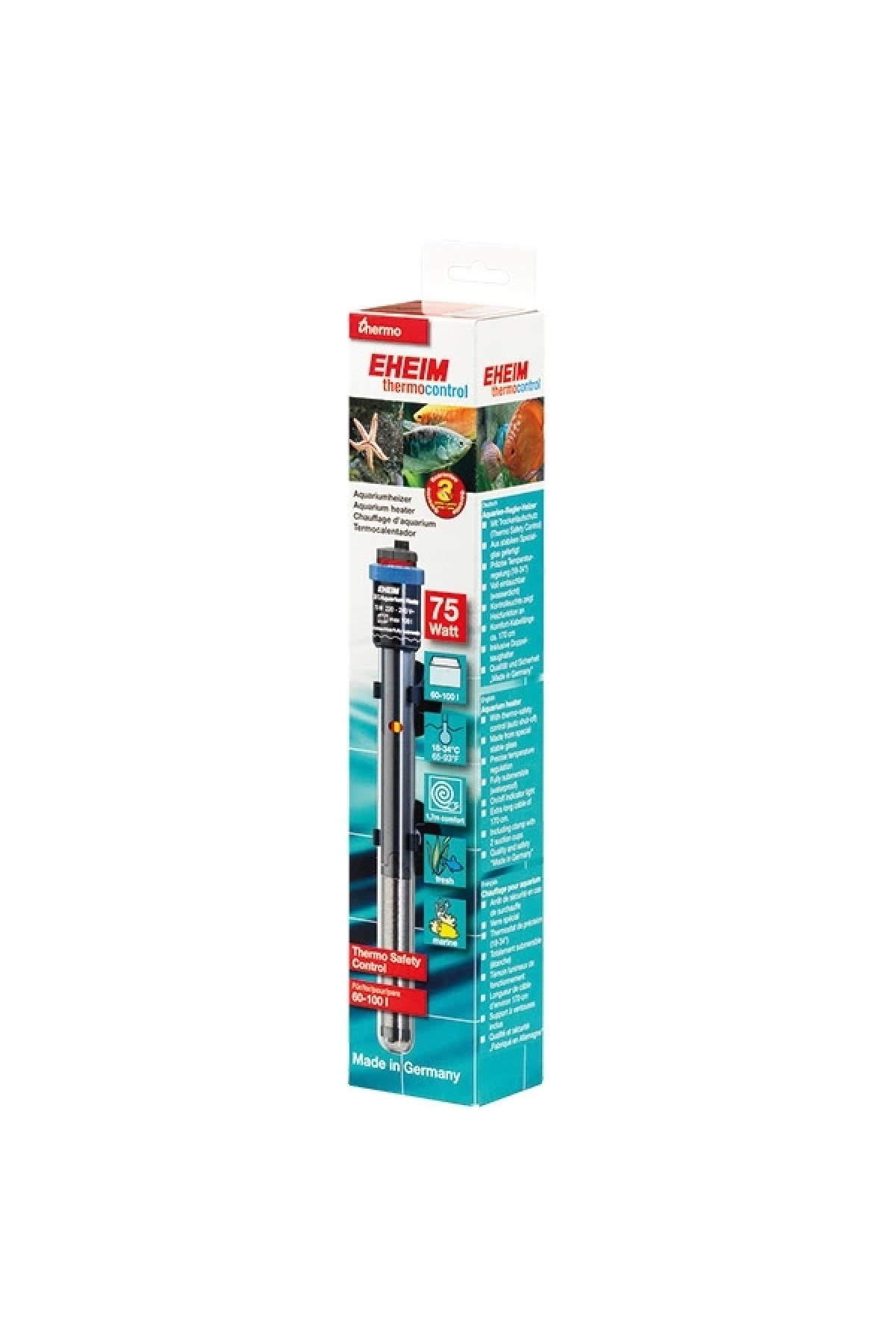 Eheım Jager Thermo Control Akvaryum Isıtıcısı 75w