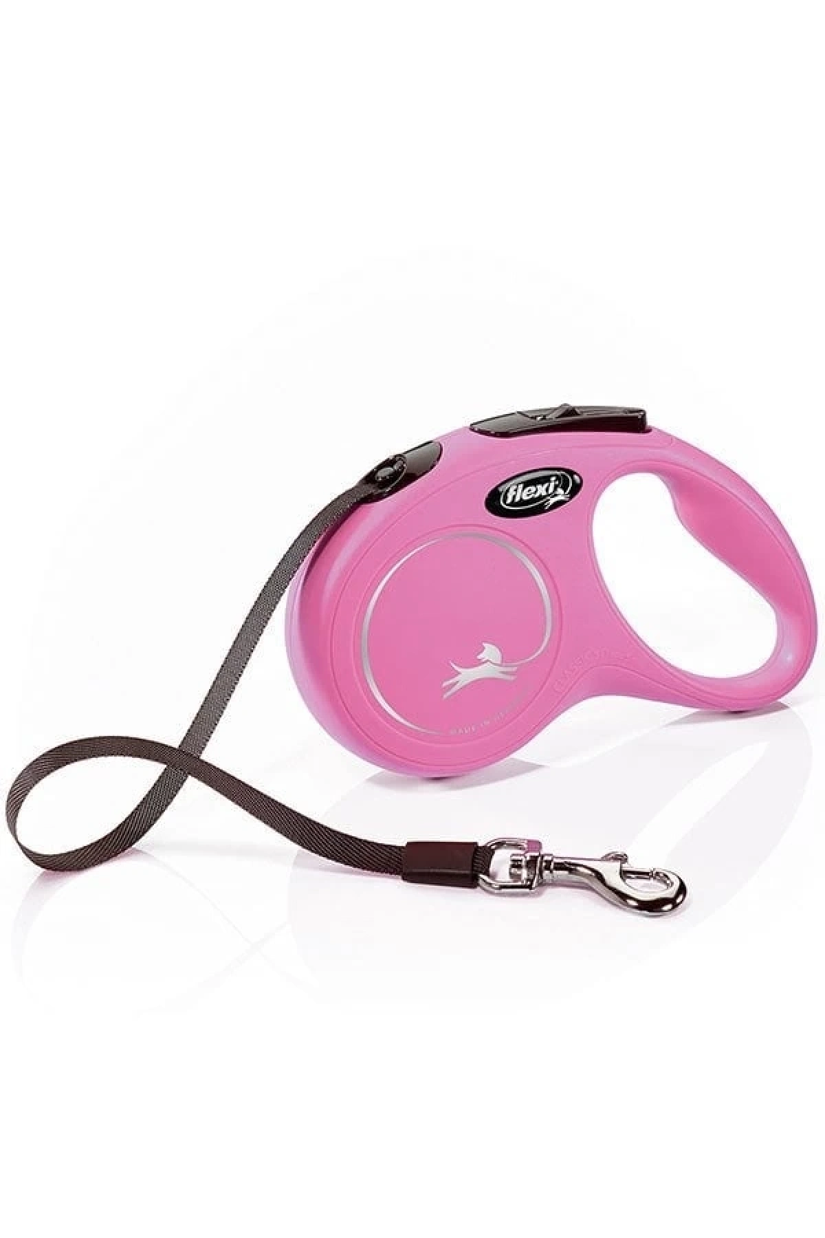 Flexi New Classic S Beden Pembe 5mt Şerit Tasma