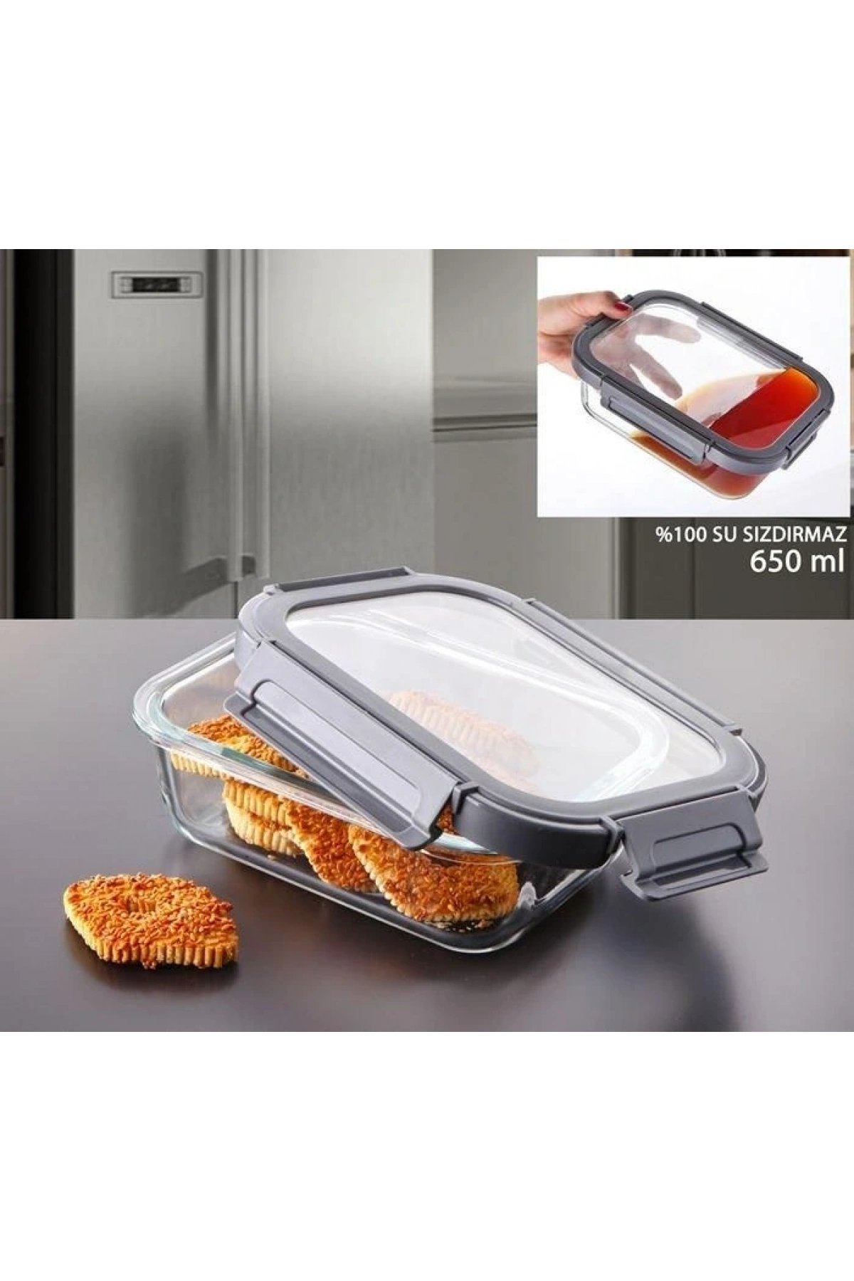 Gnl Cam 650cc Saklama Kabı