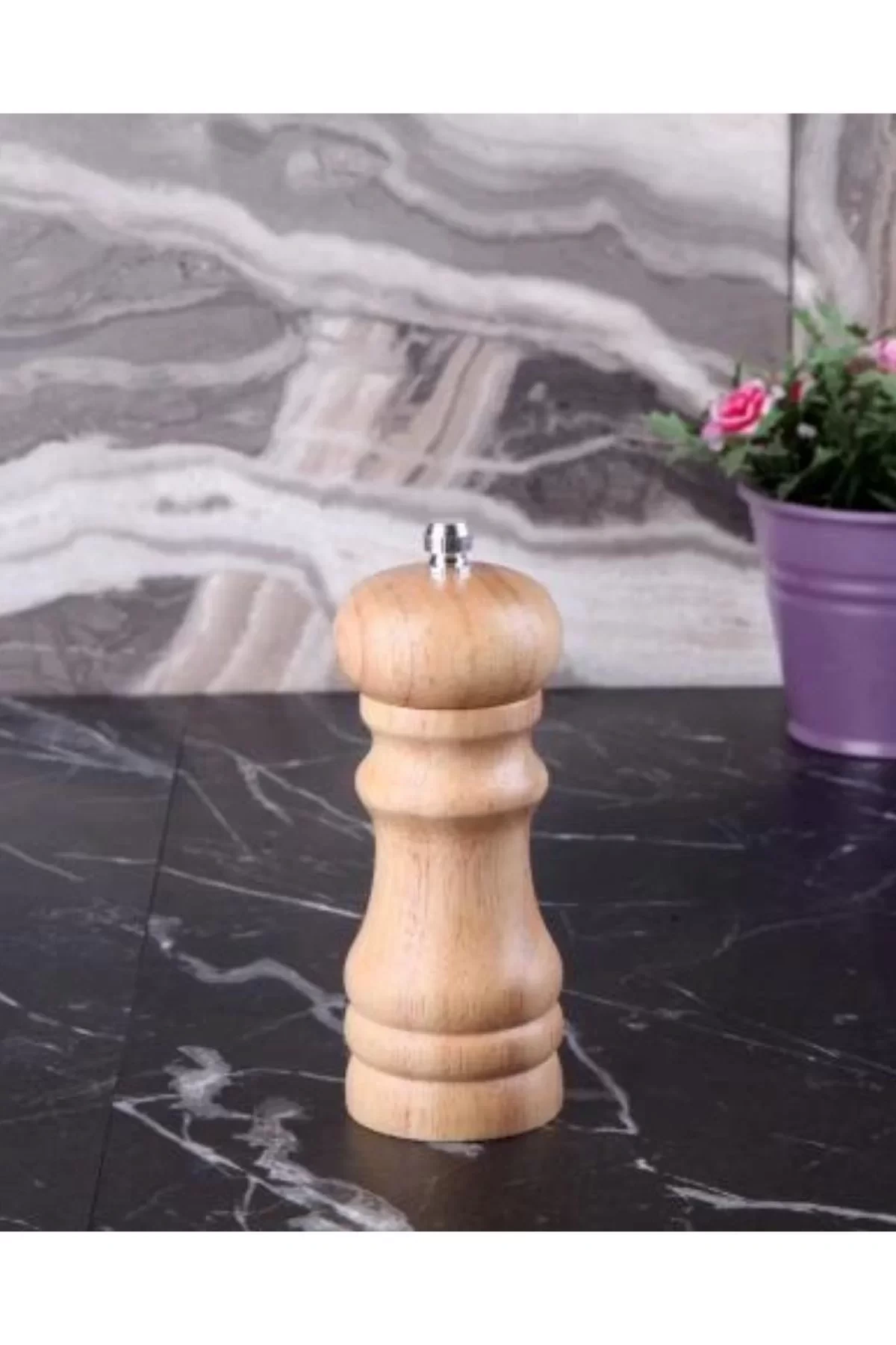 Gönül 2352 Bambu El Değirmeni Tuzluk-baharatlık 13.5 Cm