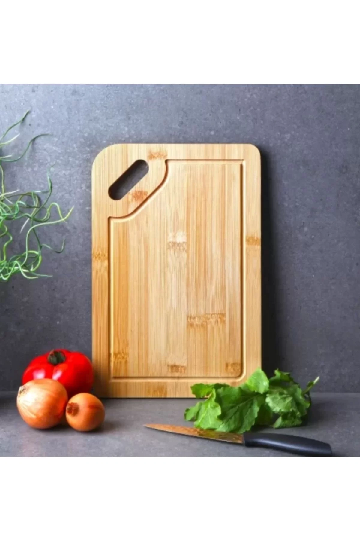 Gönül Gnl3773 Bambu Kesme Tahtası 30x20x1 Cm