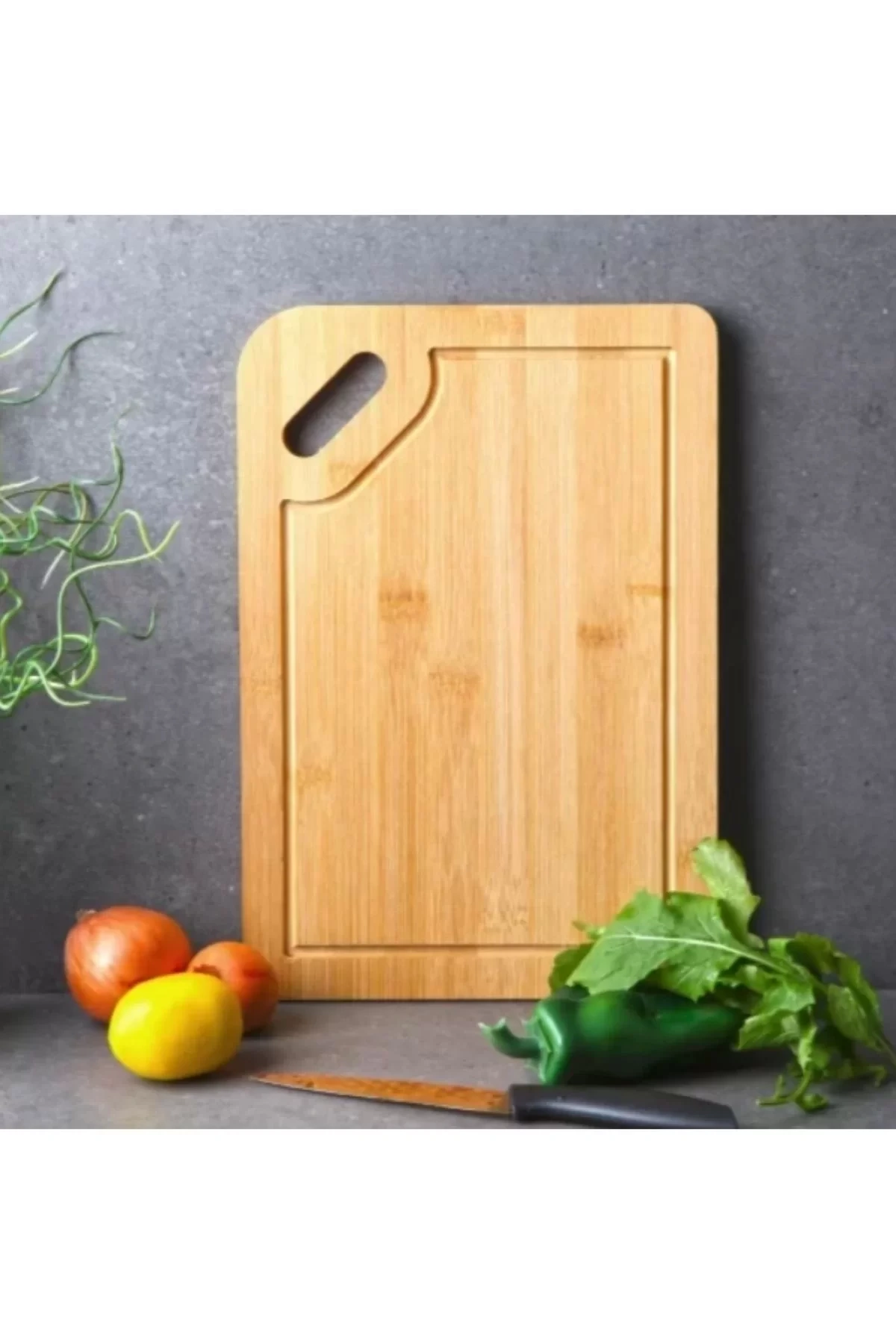 Gönül Gnl3775 Bambu Kesim Tahtası 34x24x1 Cm