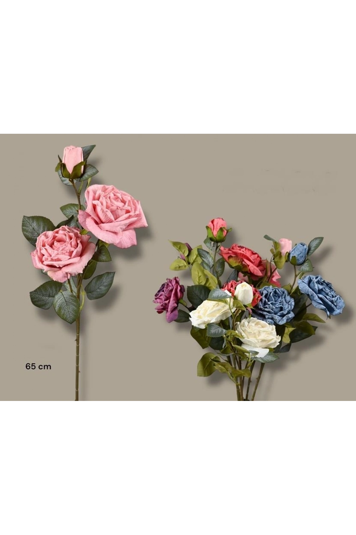 Gönül Mutfak Pembe Yapay Çiçek 65 Cm