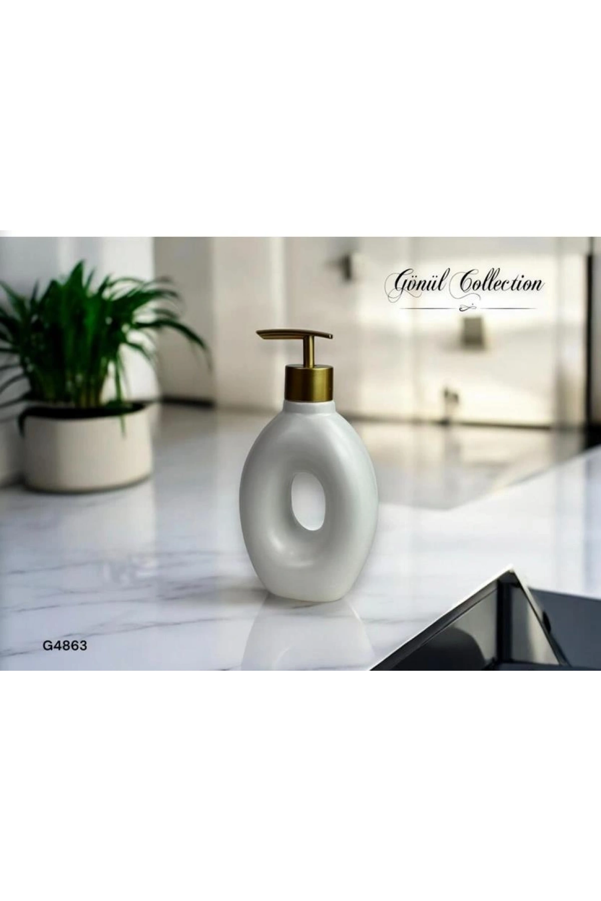 Gönül Mutfak Seramik Sıvı Sabunluk 300 Ml