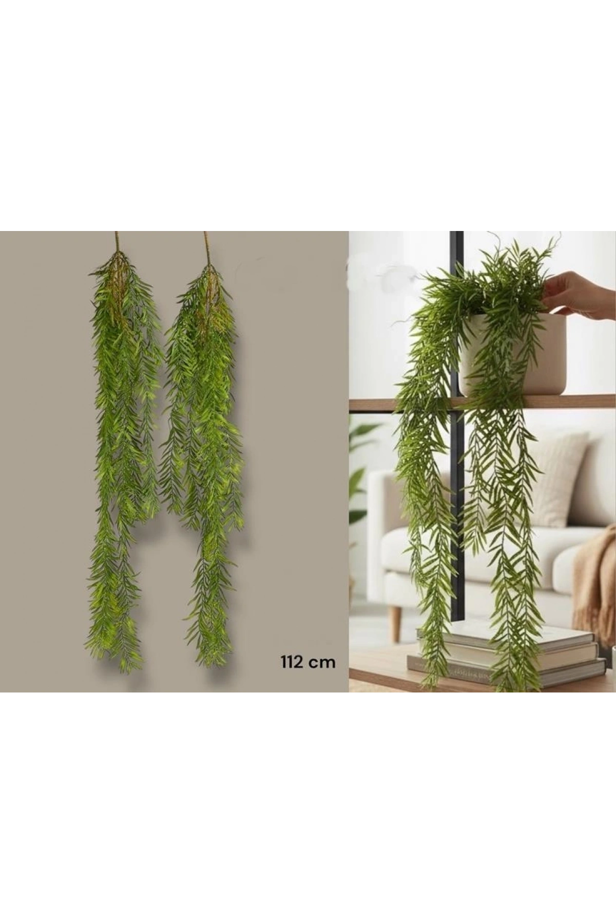 Gönül Mutfak Yapay Yeşil Bitki 112 Cm