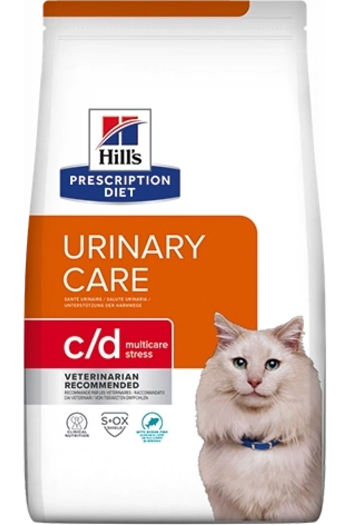Hills Pd C/d Stress Okyanus Balıklı Kedi Maması 1,5kg
