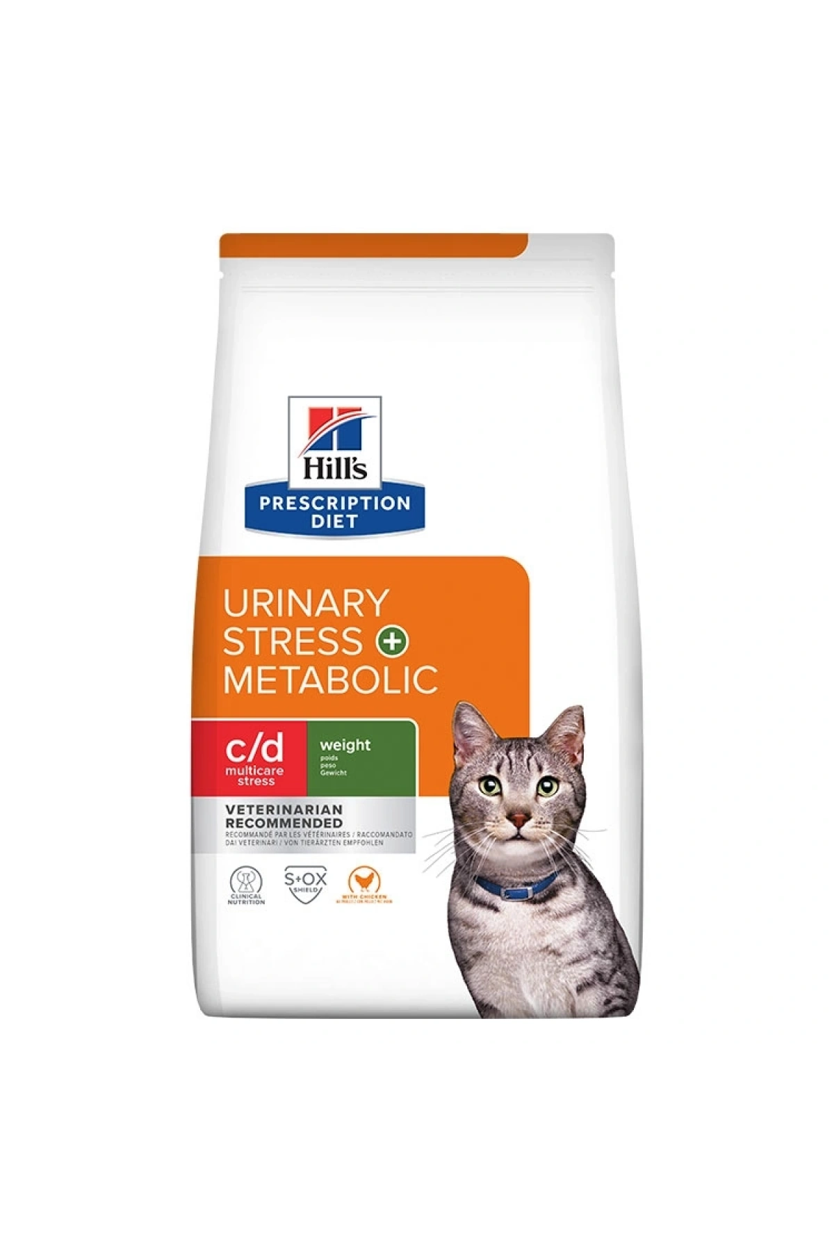 Hills Pd C/d Urınary Stres+metabolıc Kedi Maması 3kg